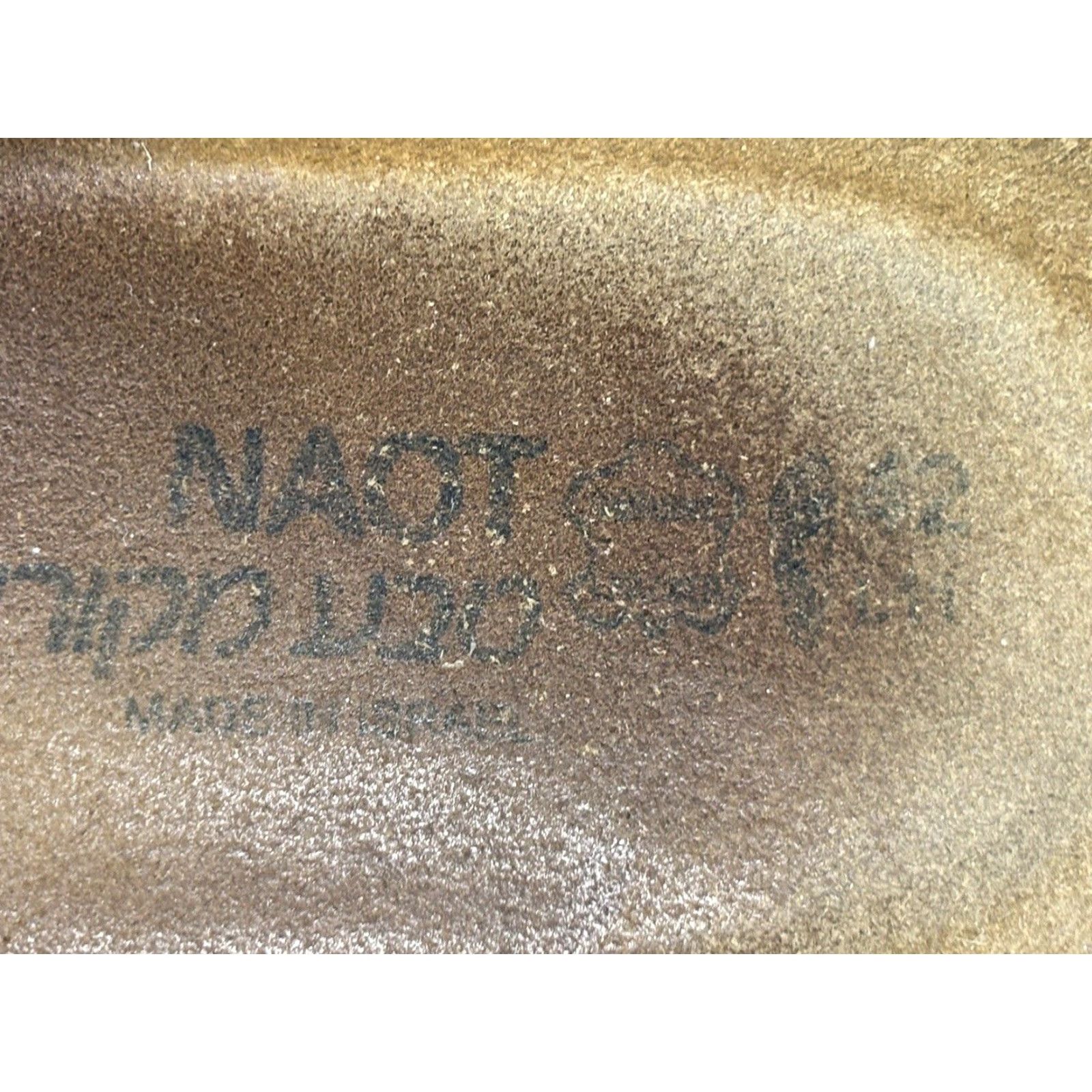 Vintage Naot Black Leather 2 Strap Slide Sandals Women's Size 9.5 EU 42 Size US 12 / IT 42 - 7 Thumbnail