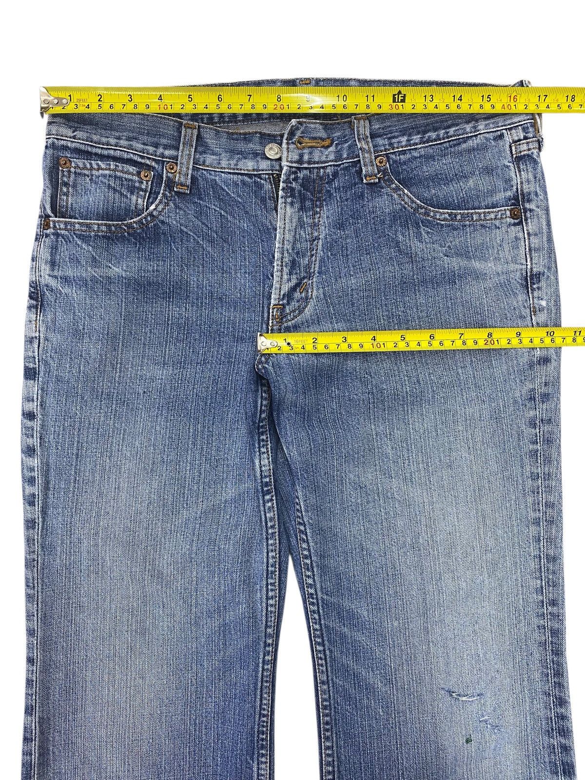 Japanese Brand Japanese Brand Acid Blue Wash Style Flare Jeans Size US 34 / EU 50 - 5 Thumbnail