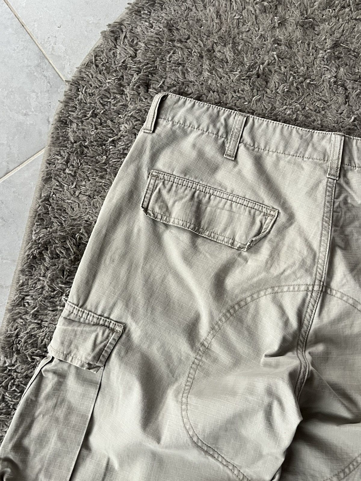 Carhartt Vintage Cargo Shorts Carhartt Mini Logo Streetwear Size US 34 / EU 50 - 6 Thumbnail