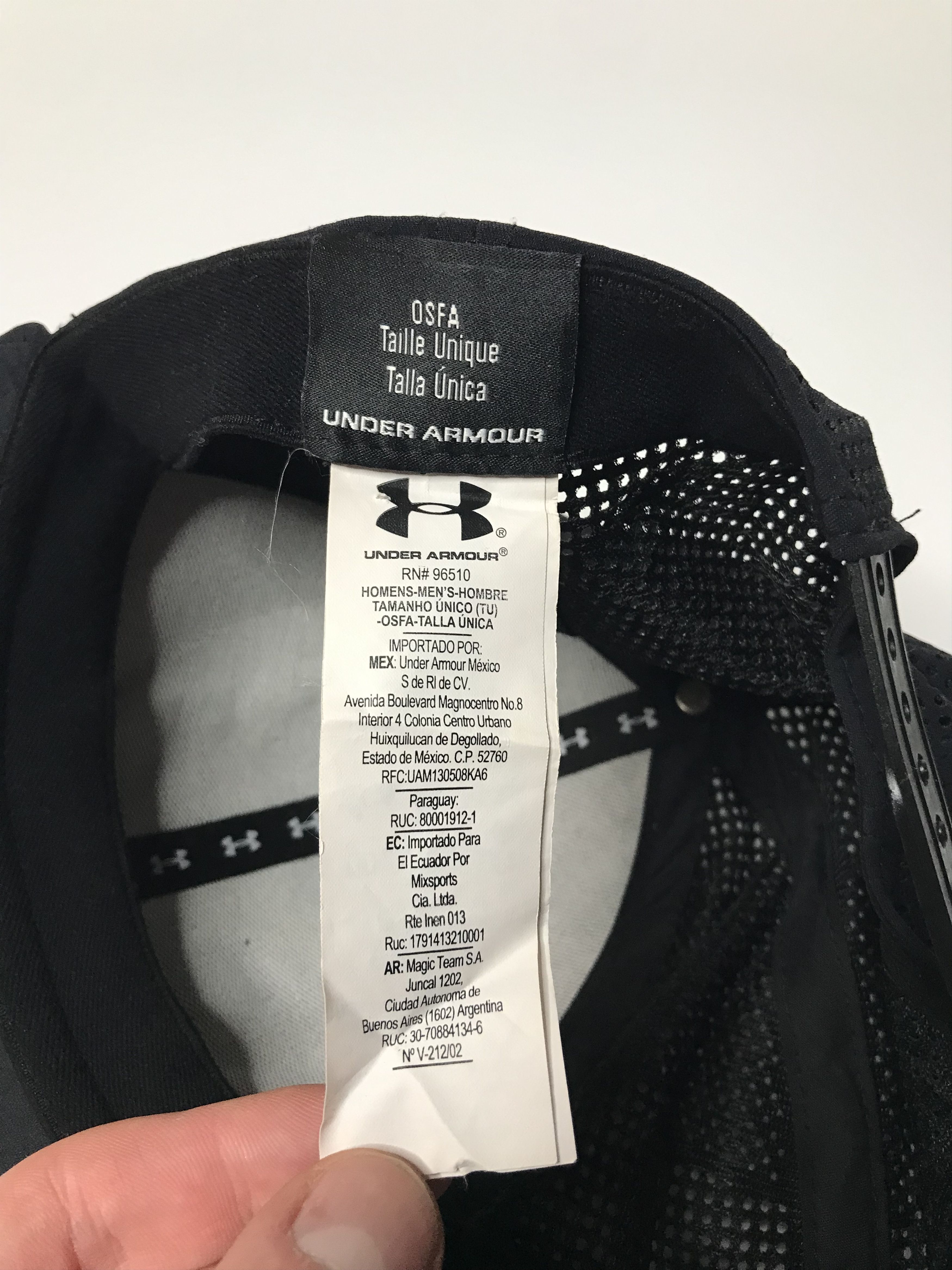 Under Armour Under Armour Project Rock SuperVent Snapback Hat Size ONE SIZE - 6 Thumbnail
