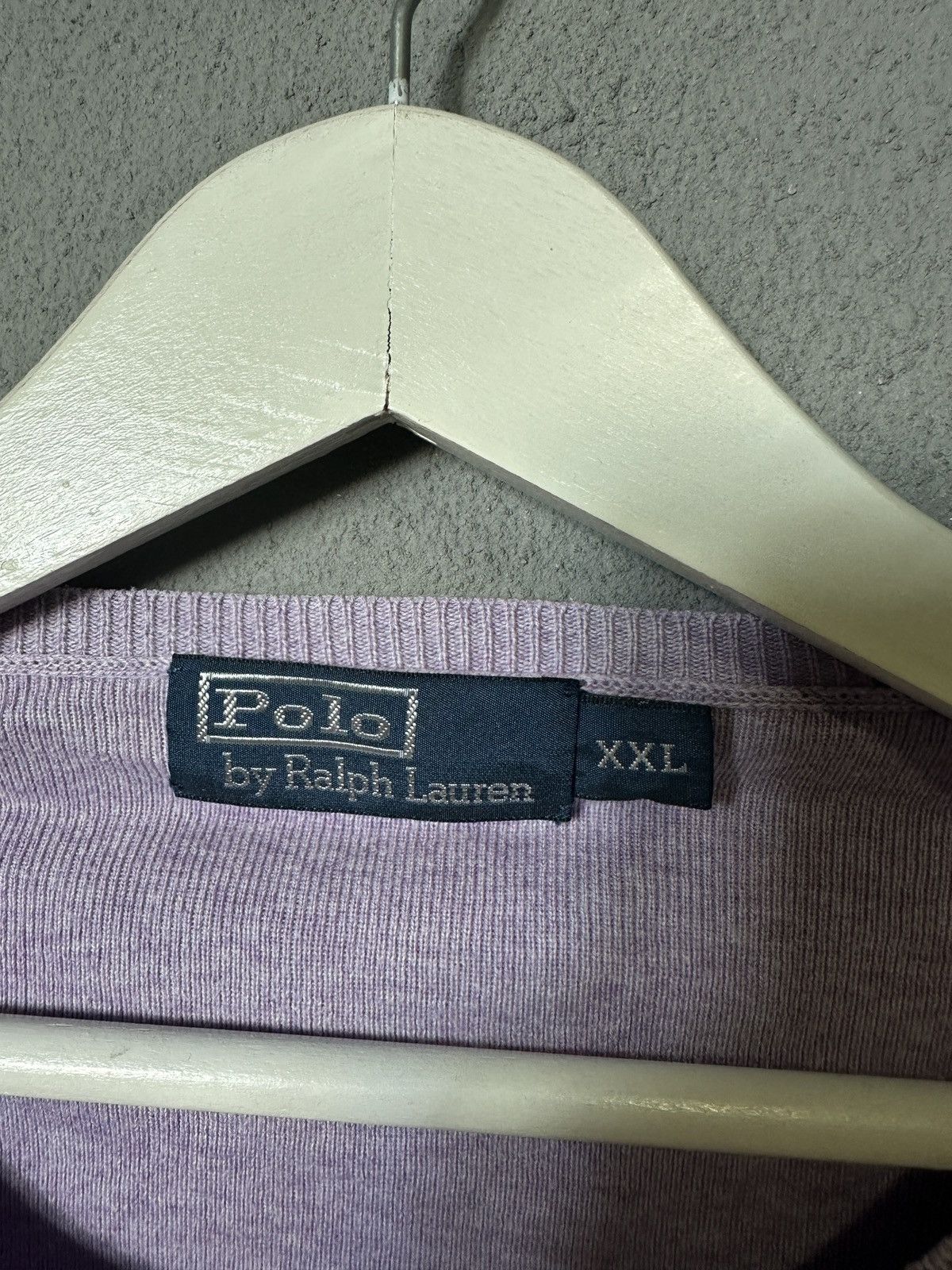 Polo Ralph Lauren × Ralph Lauren × Vintage Vintage Polo Ralph Lauren Purple Sweater Pullover Size US XXL / EU 58 / 5 - 3 Thumbnail
