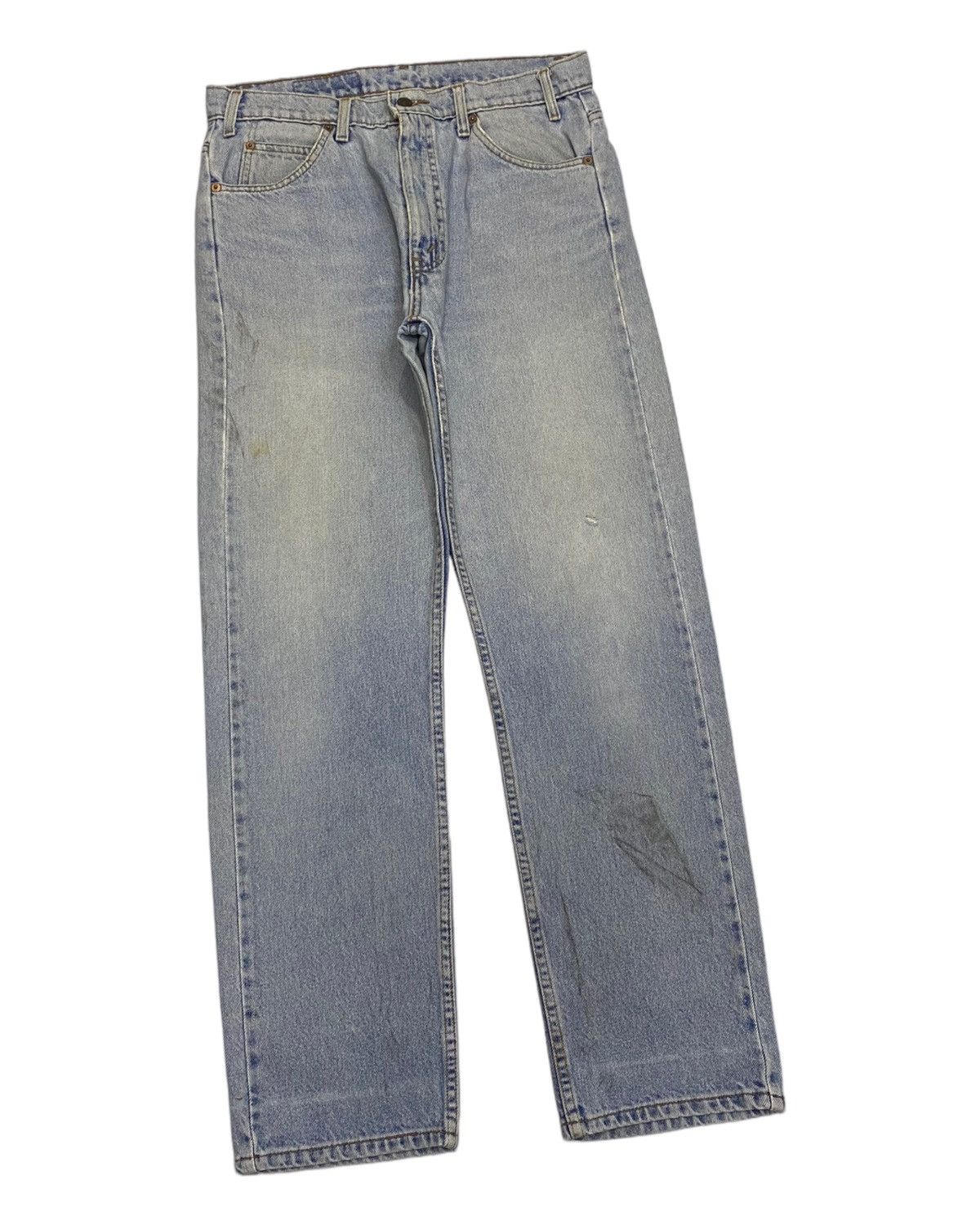 JNCO VINTAGE LEVIS 505 ORANGE TAB DISTRESSED DENIM Size US 33 - 5 Thumbnail