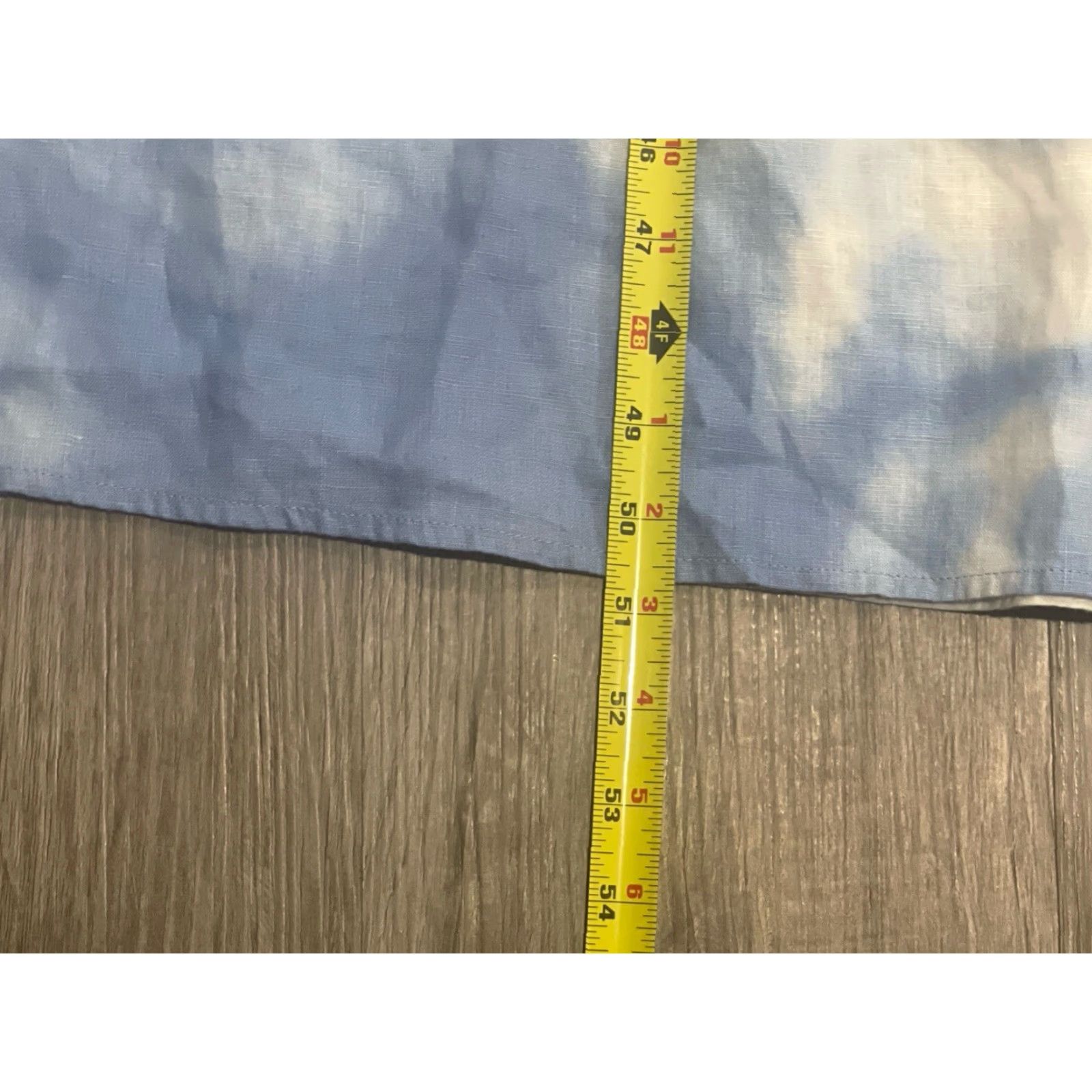 J. Jill VINTAGE J. Jill Linen Sheath Dress Sz L Women's Sleeveless Midi Tie-Dye Blue White Casual Party Size L / US 10 / IT 46 - 2 Thumbnail