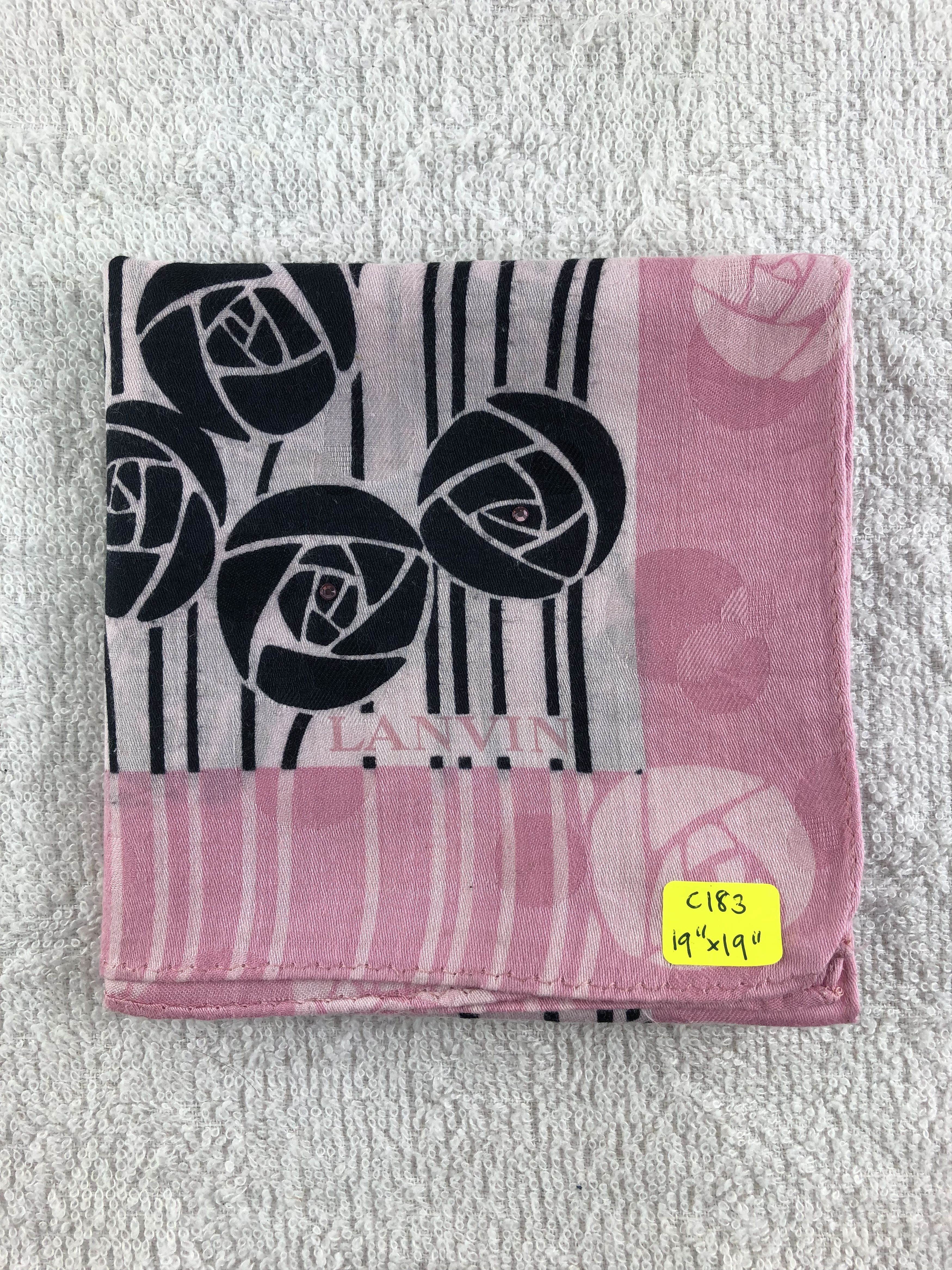 Lanvin Lanvin Handkerchief / Bandana / Neckerchief C183 Size ONE SIZE - 7 Thumbnail