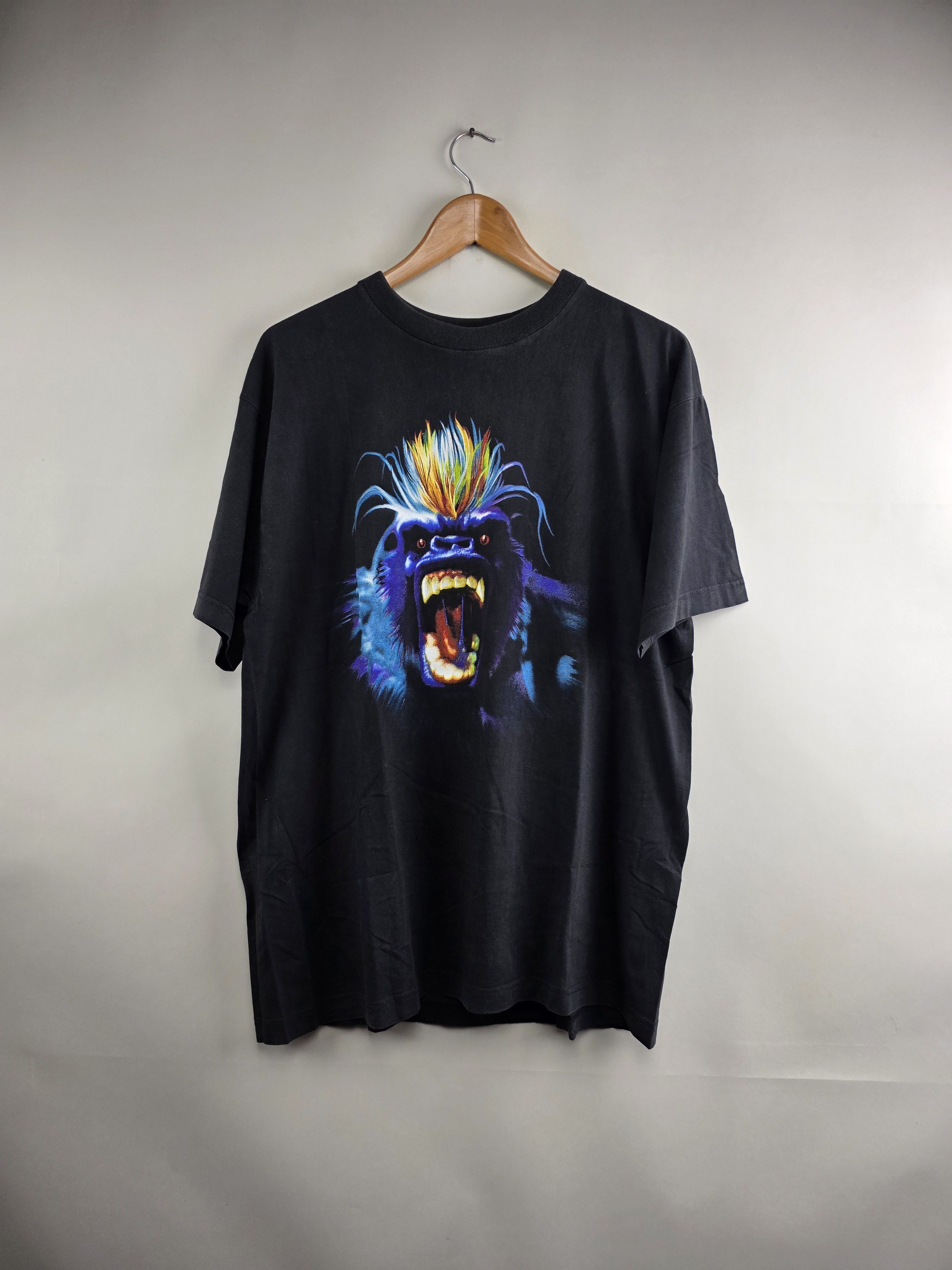 Anime × Vintage 90s Primal Rage Video Game promo tee XL 23" 29.5" Size US XL / EU 56 / 4 - 8 Thumbnail