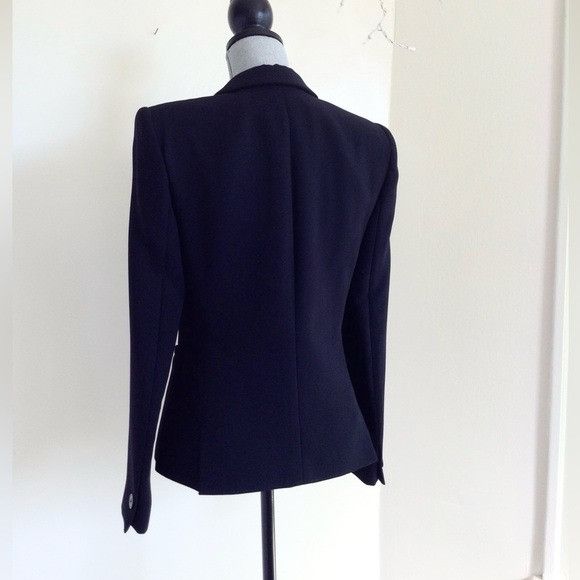 Giorgio Armani Giorgio Armani Black Tailored Single-Button Blazer IT 40 US Size S / US 4 / IT 40 - 12 Thumbnail
