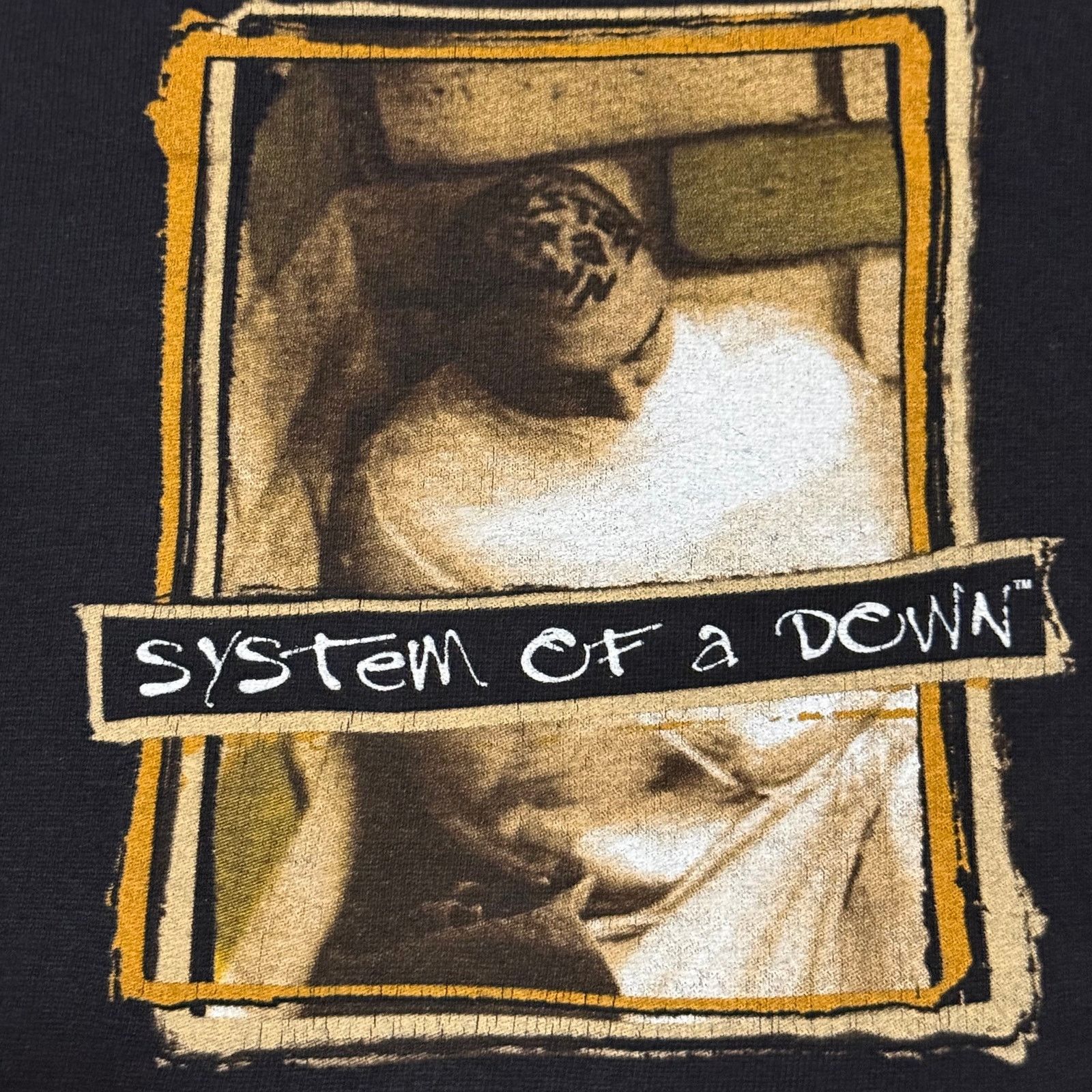 Band Tees × Vintage 2000s System of a Down Straitjacket Shirt Large SOAD Numetal Size US L / EU 52-54 / 3 - 3 Thumbnail