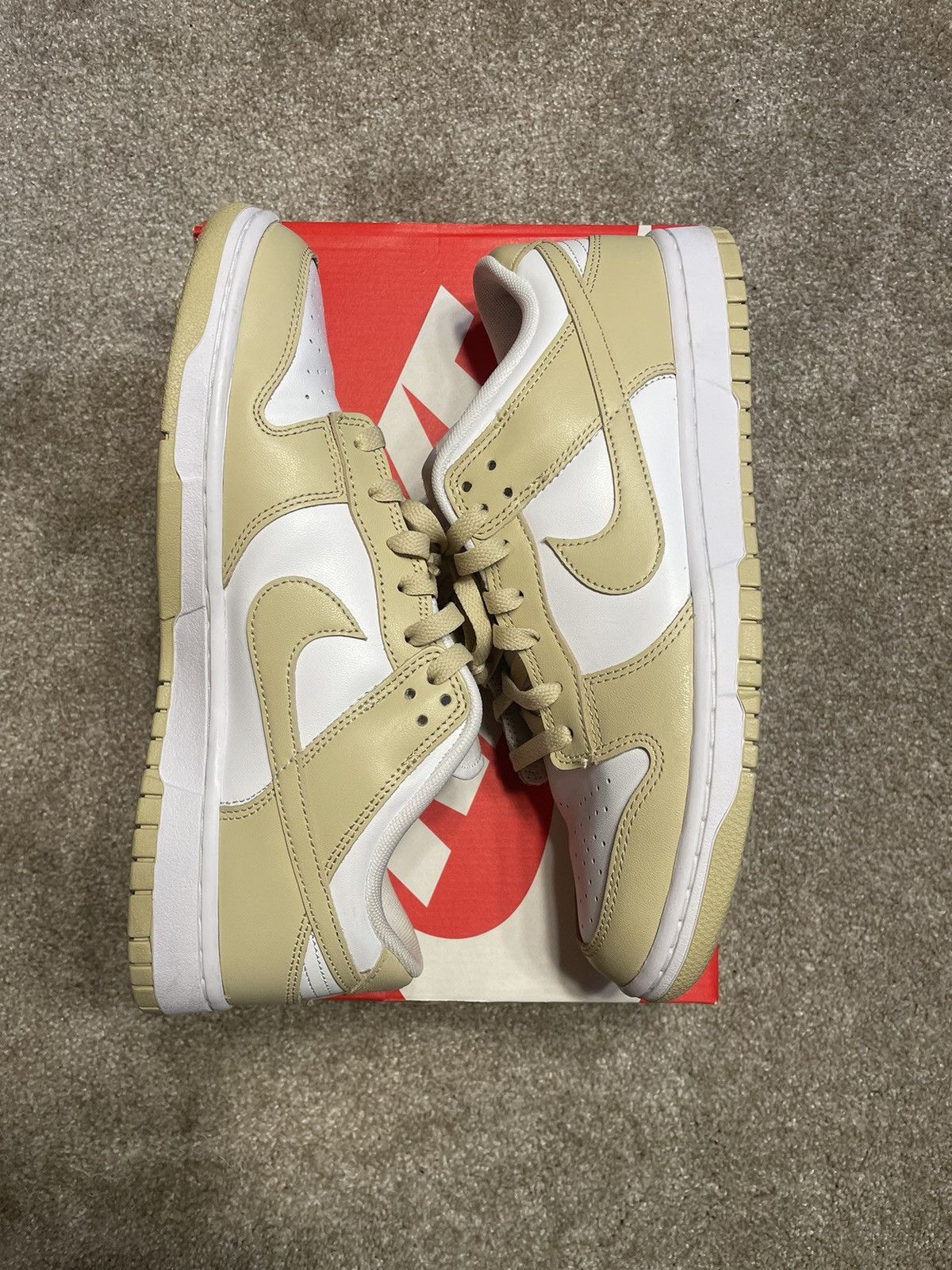 Nike Nike Dunk Low Retro “Team Gold” Size US 10 / EU 43 - 4 Thumbnail