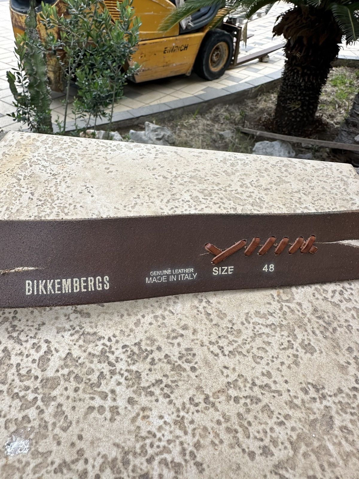 Dirk Bikkembergs Dirk Bikkembergs Leather Belt Brown Size ONE SIZE - 5 Thumbnail