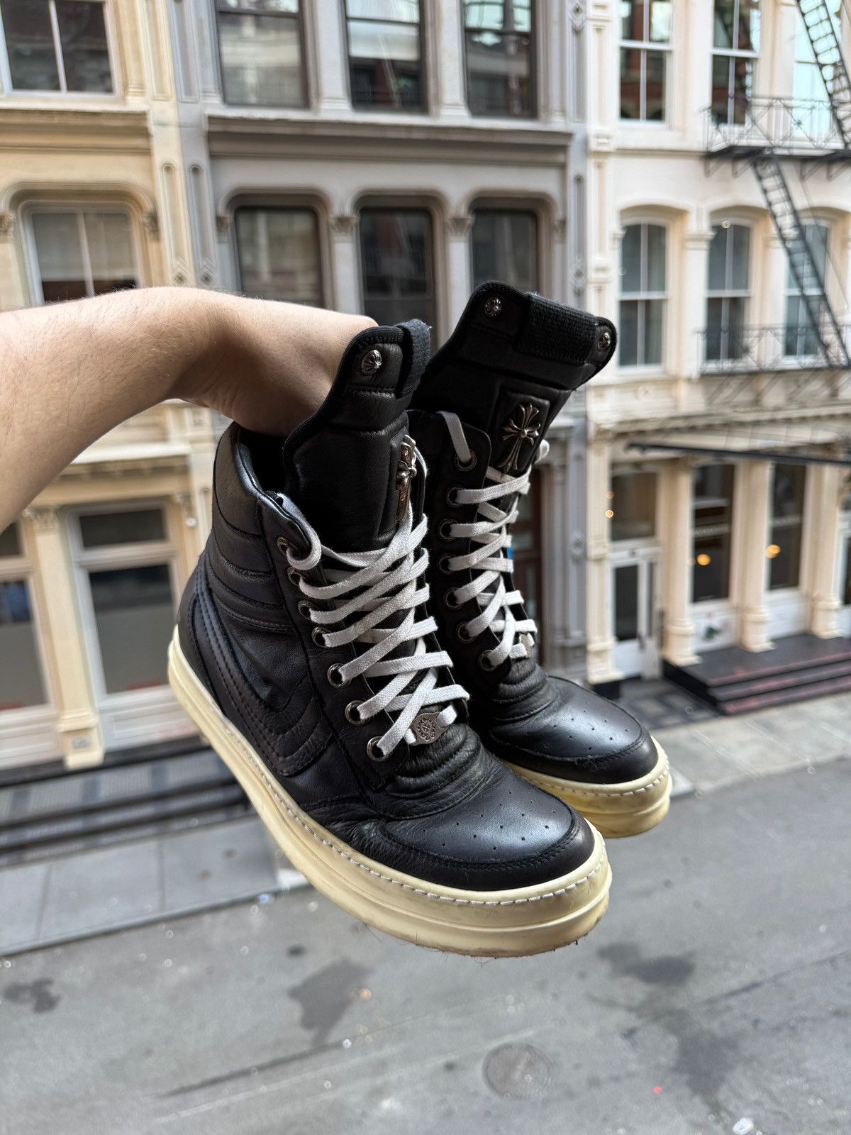 Chrome Hearts × Rick Owens Chrome Hearts x Rick Owens Black