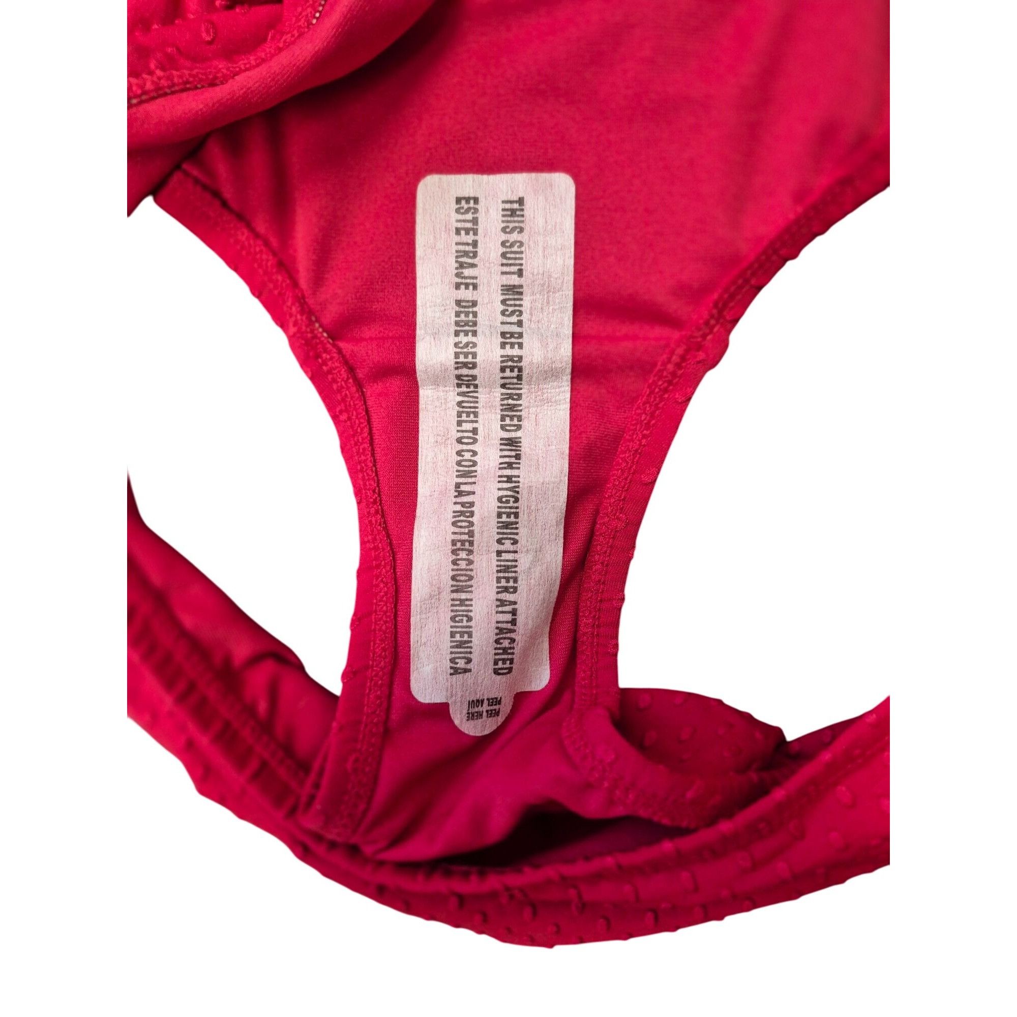 Other Xhilaration Women's High-Waist Burgundy Polka Dot Swim Botto Size ONE SIZE - 2 Thumbnail