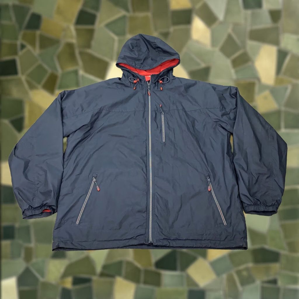 Vintage VINTAGE LL Bean Jacket Mens Large Hooded Windbreaker Full Zip Water Resistant Outdoor Size US L / EU 52-54 / 3 - 1 Thumbnail