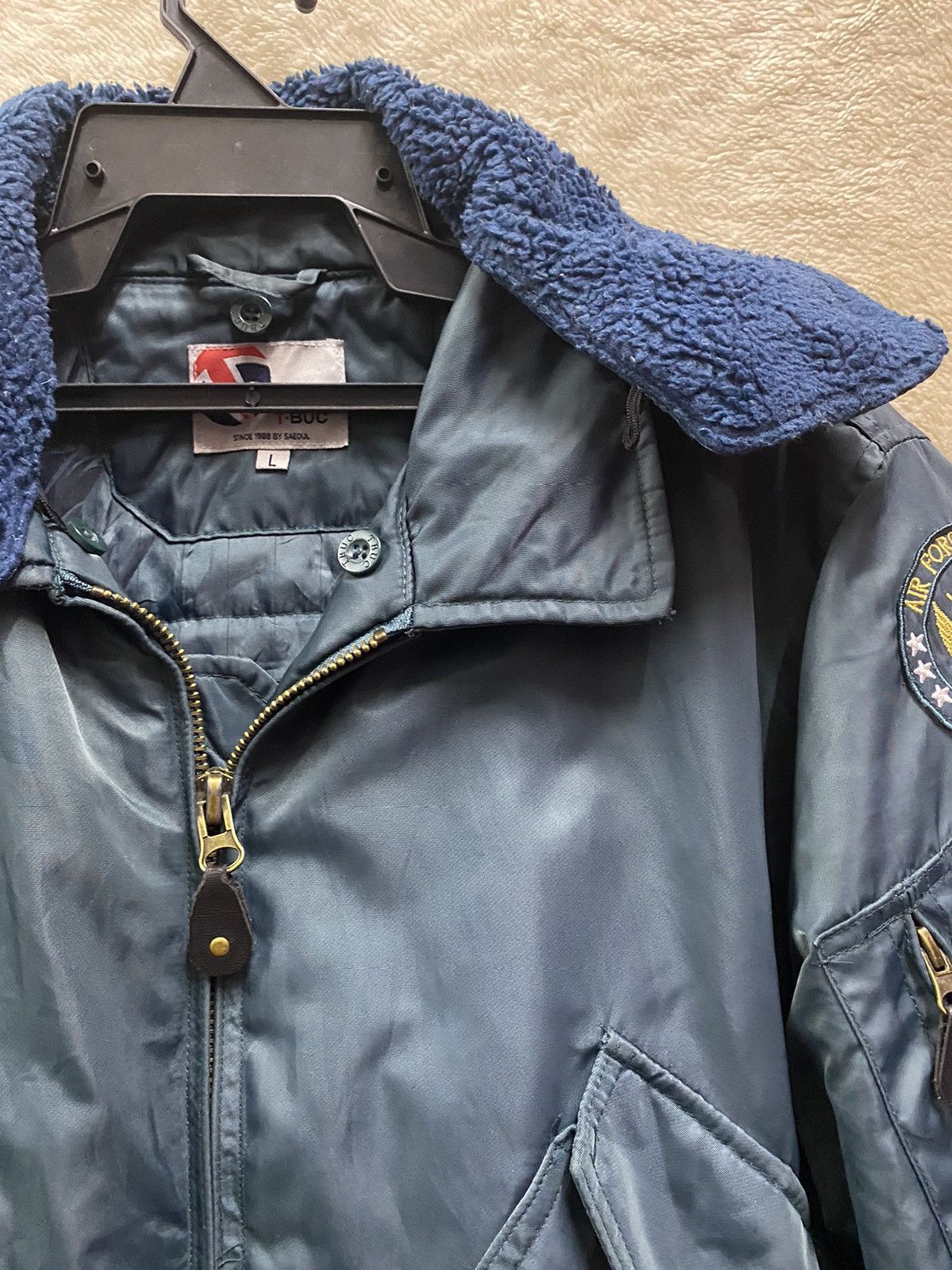 Vintage RARE VINTAGE TBUC AIR FORCE ARMY Size US L / EU 52-54 / 3 - 4 Thumbnail
