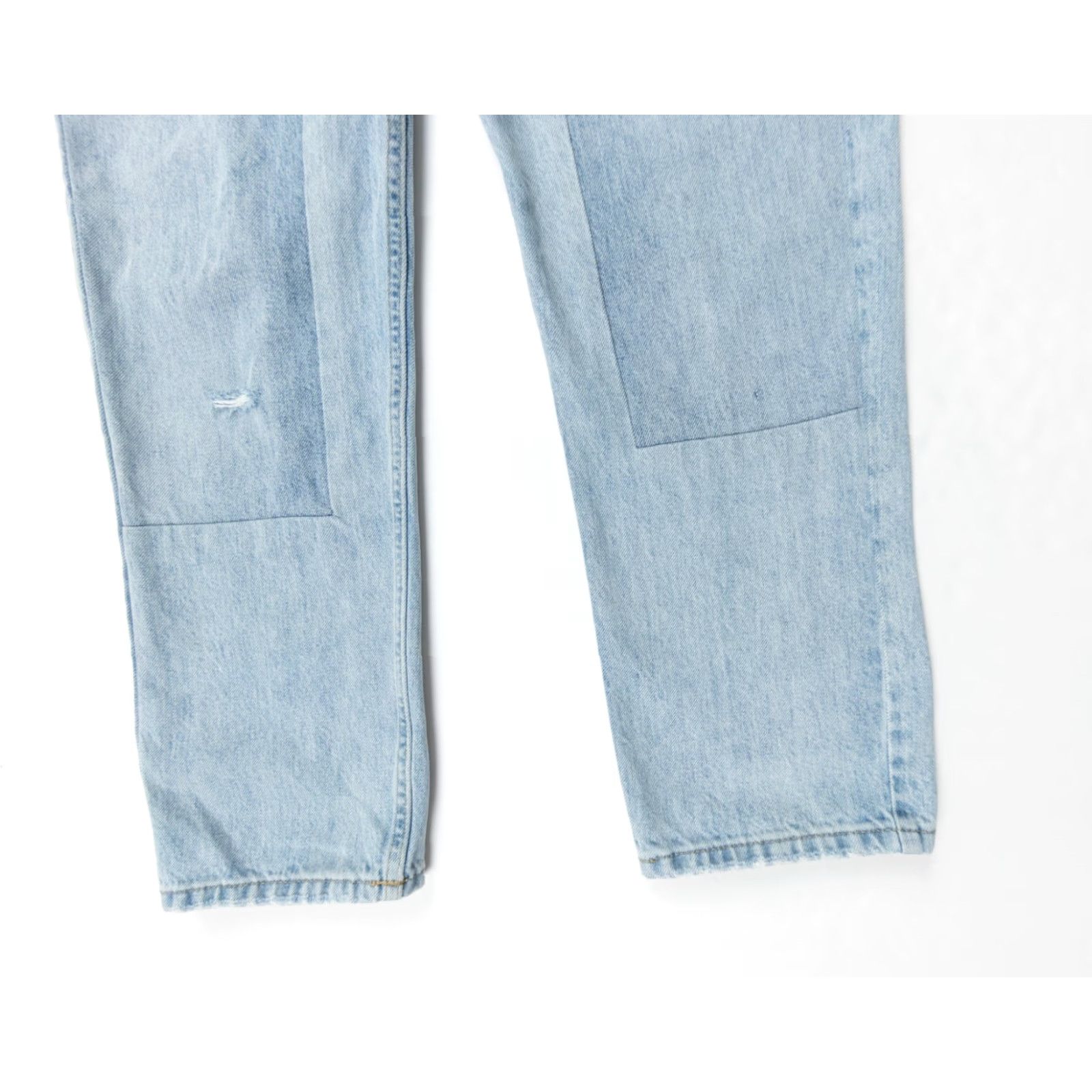 Everlane VINTAGE Everlane Jeans 90s Cropped Womens Crop Denim 29 Blue Regular 5-Pocket Jeans Mens Womens? Size 29" - 3 Thumbnail