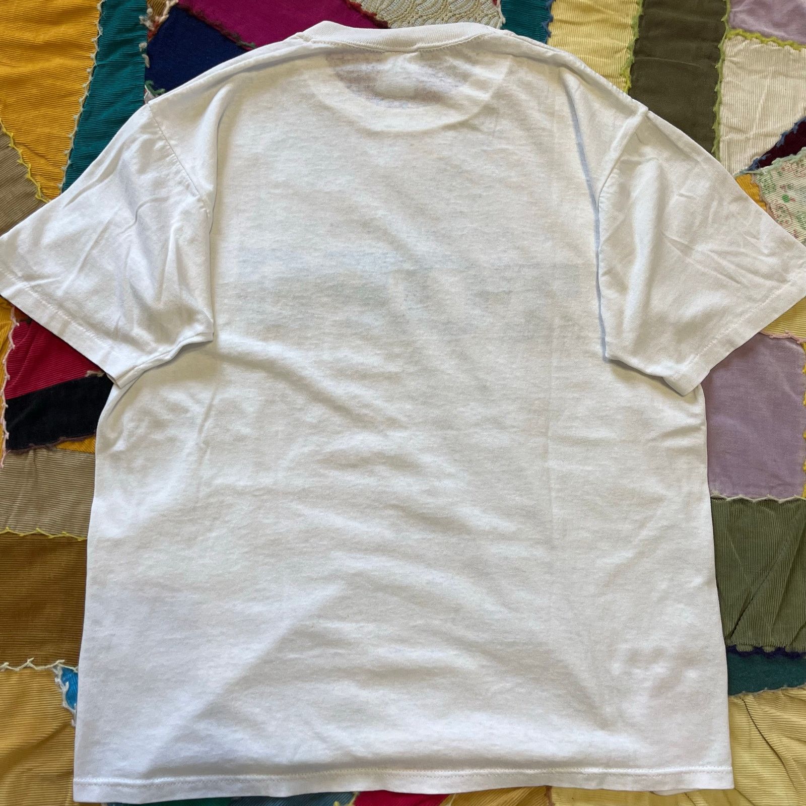 Jerzees Vintage Teen Opportunities Promote Success White Shirt M/L Size US L / EU 52-54 / 3 - 2 Thumbnail