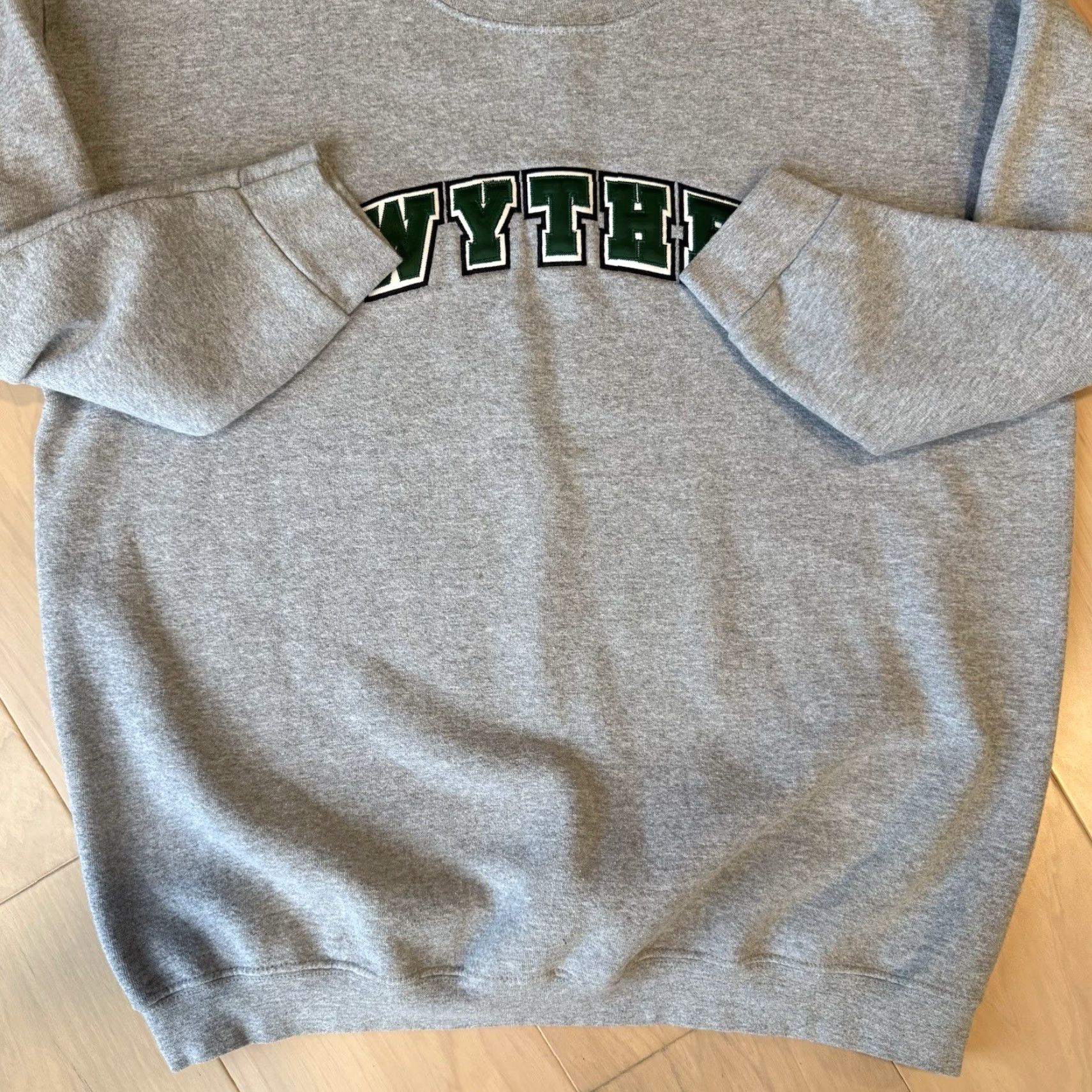WYTHE Wythe Sweatshirt XL Gray Fleece Pullover Streetwear Minimalist New York Made USA Shirt Mens Size US XL / EU 56 / 4 - 6 Thumbnail