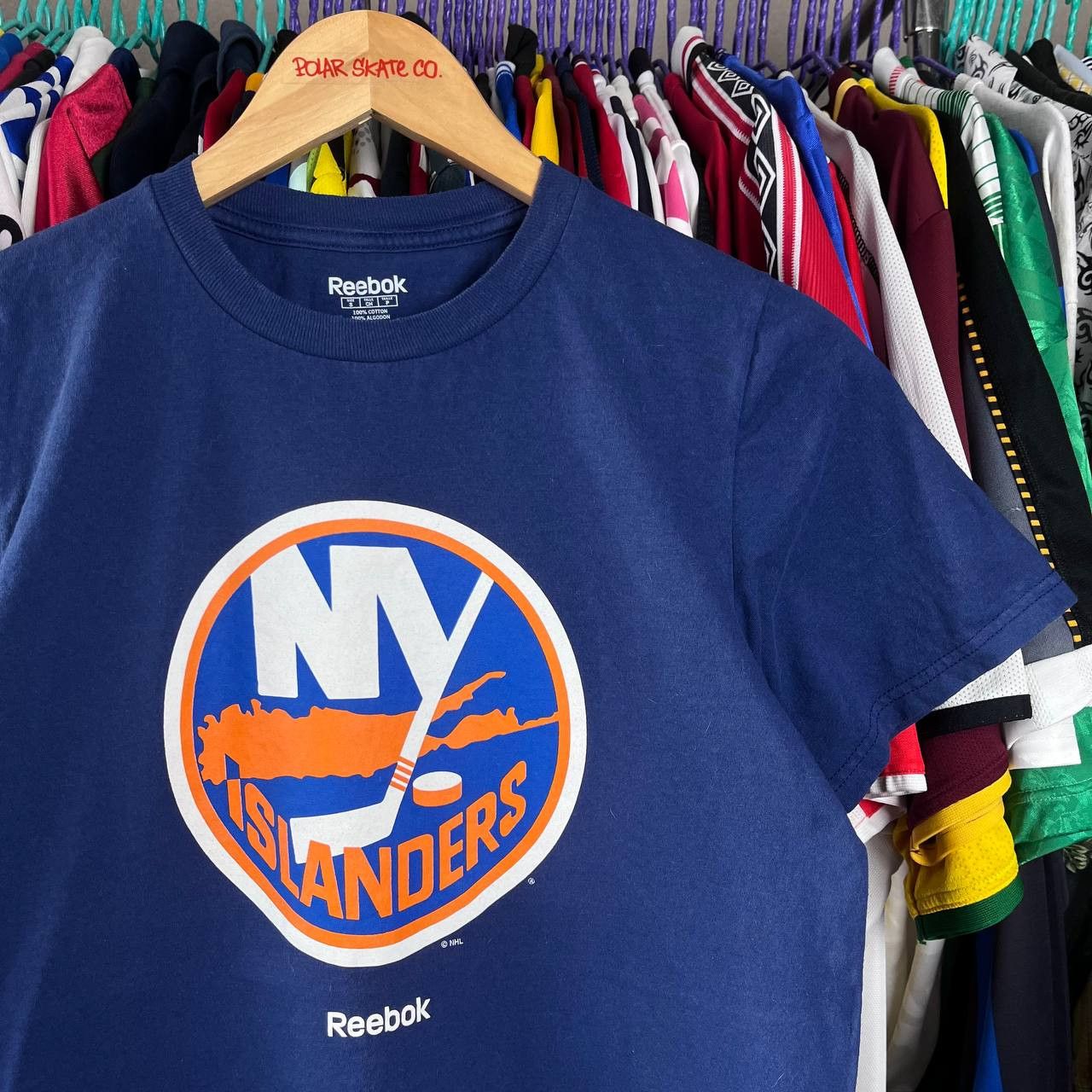 Reebok Reebok NHL New York Islanders Blue Tshirt Size S Size US S / EU 44-46 / 1 - 2 Thumbnail