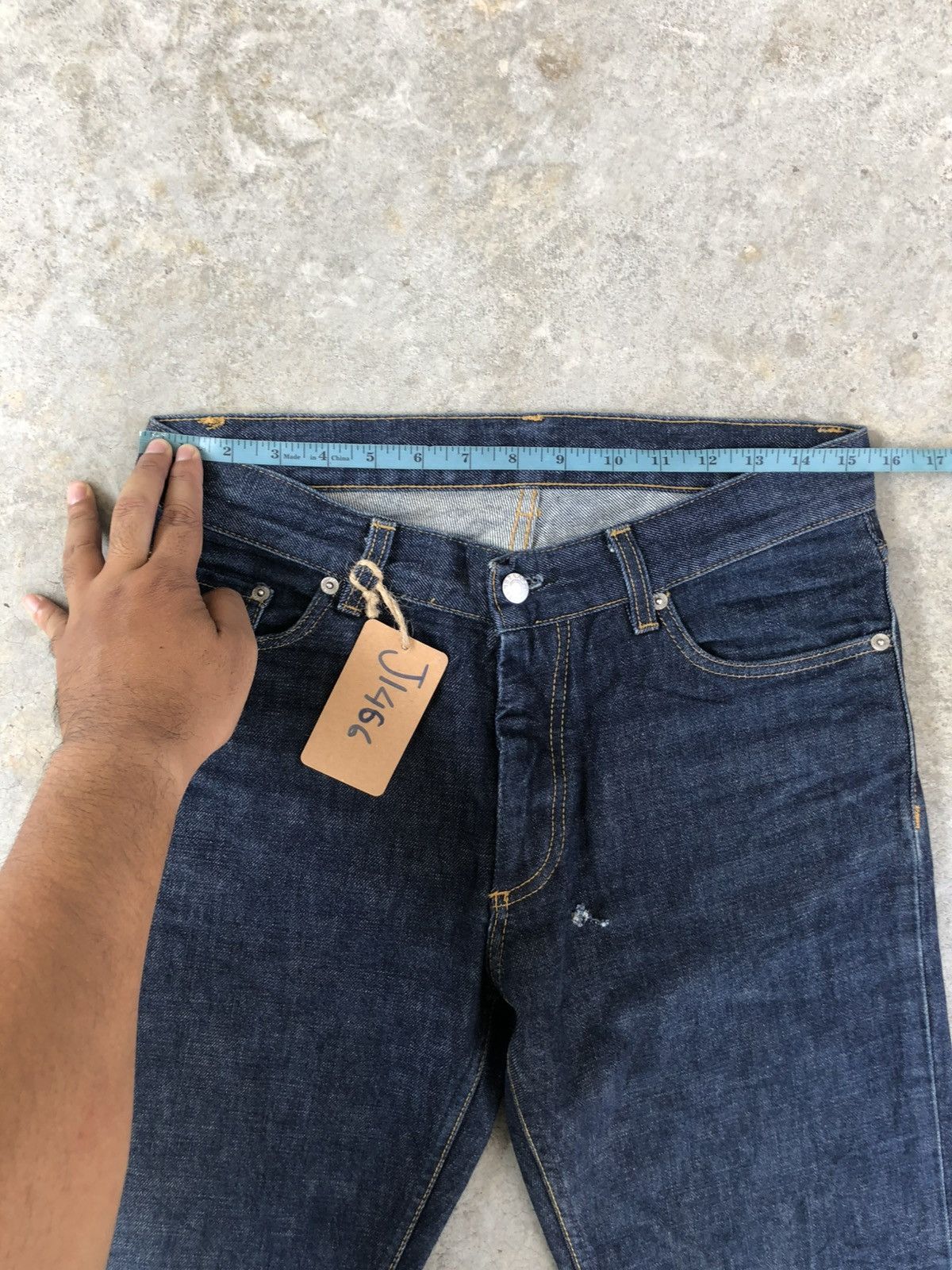 Helmut Lang Helmut Lang Jeans Classic Raw Denim Classic Size US 31 - 22 Thumbnail