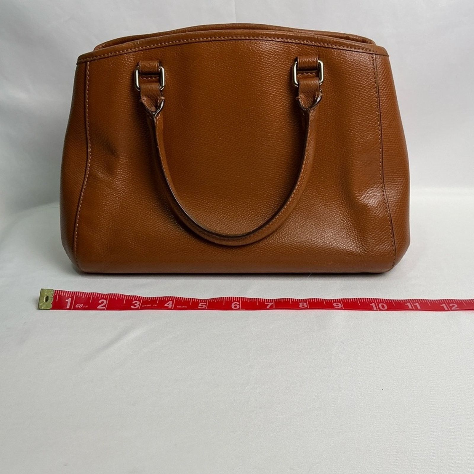 Coach COACH Brown 2 way Crossgrain Mini MARGO Carryall Satchel Size ONE SIZE - 12 Thumbnail