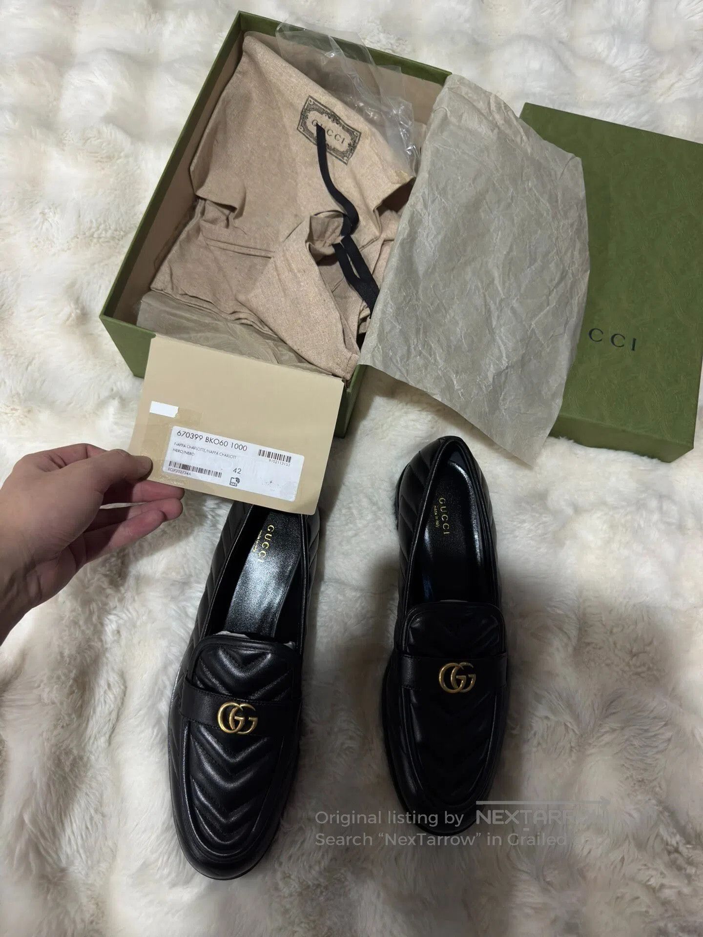 Gucci Guicci Loafers Leather Shoes| Size US 9 / EU 42 - 8 Thumbnail