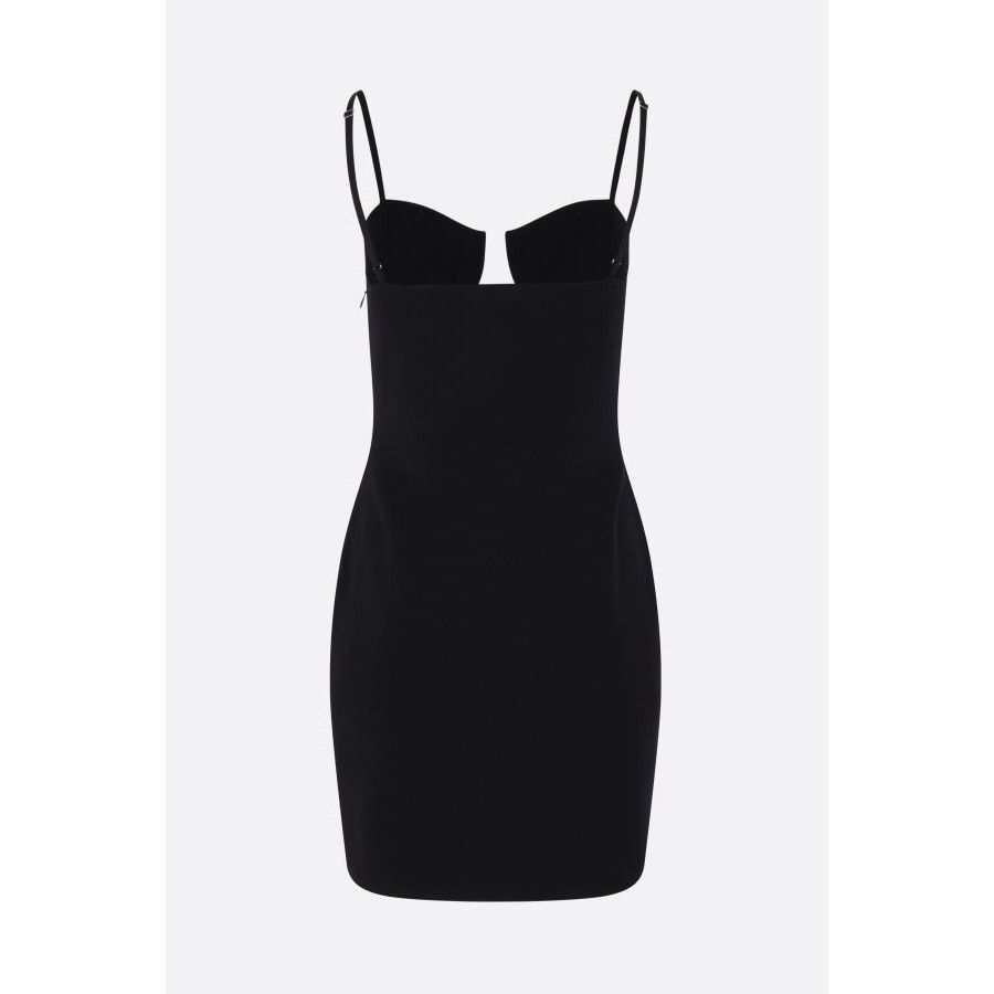 Givenchy GIVENCHY Black Technical Knit Mini Dress New & Authentic (Wo Size XS / US 0-2 / IT 36-38 - 2 Thumbnail