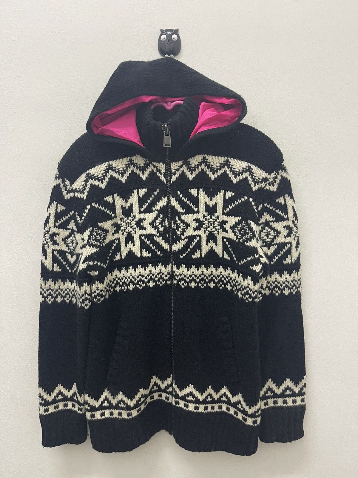 Polo Ralph Lauren Rare POLO RALPH LAUREN Navajo Style Knitted Boys Hoodie Size US XS / EU 42 / 0 - 1 Thumbnail