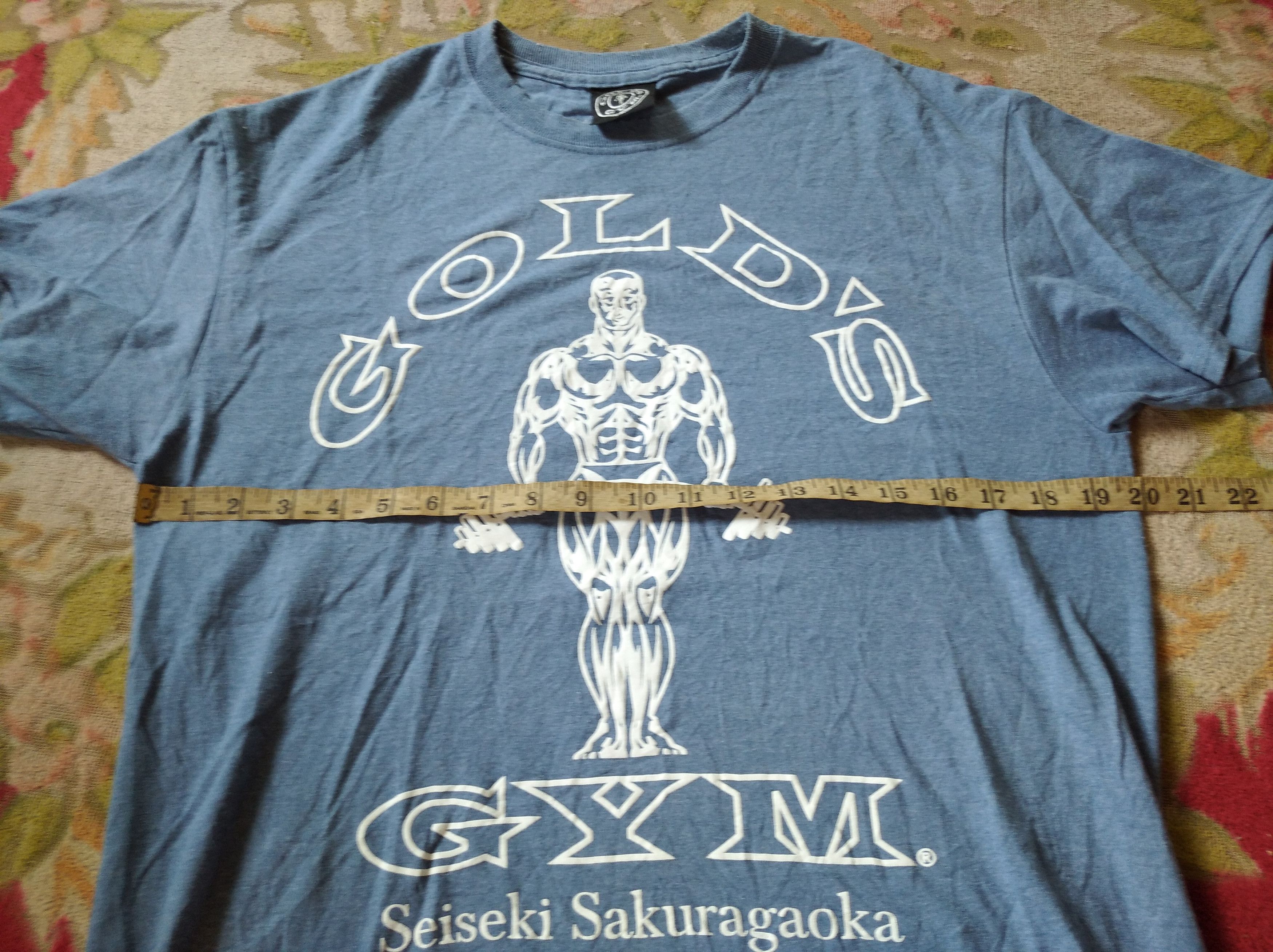 Vintage Vintage gold gym T-Shirt size medium Size US M / EU 48-50 / 2 - 3 Thumbnail
