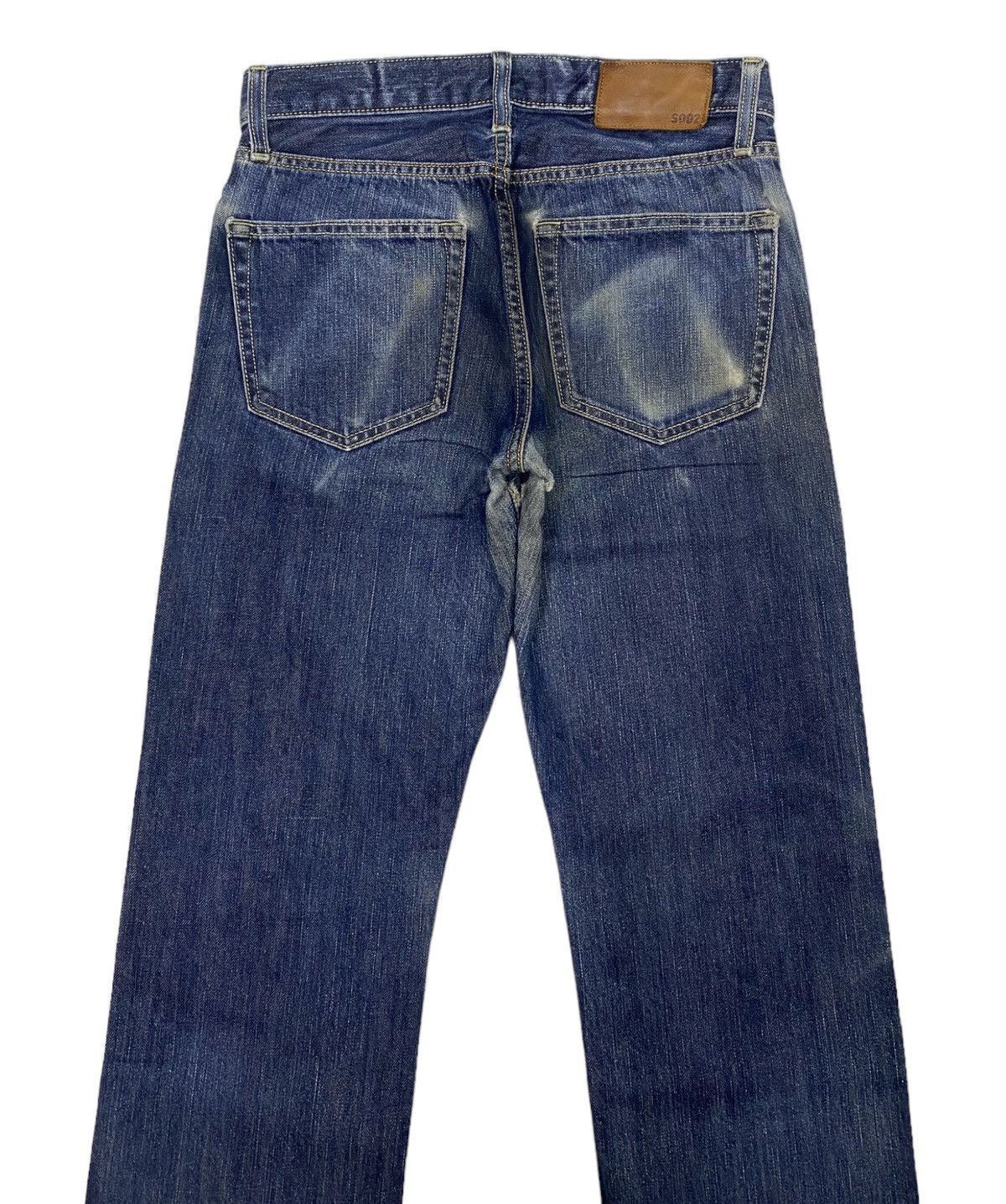 Japanese Brand UNIQLO S002 JAPAN DISTRESS RIPS DENIM UNDERCOVER STYLE Size US 29 - 6 Thumbnail