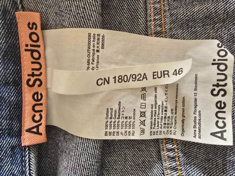 Acne Studios acne studios Casual denim jacket 2506-Nextarrow Size US L / EU 52-54 / 3 - 7 Thumbnail