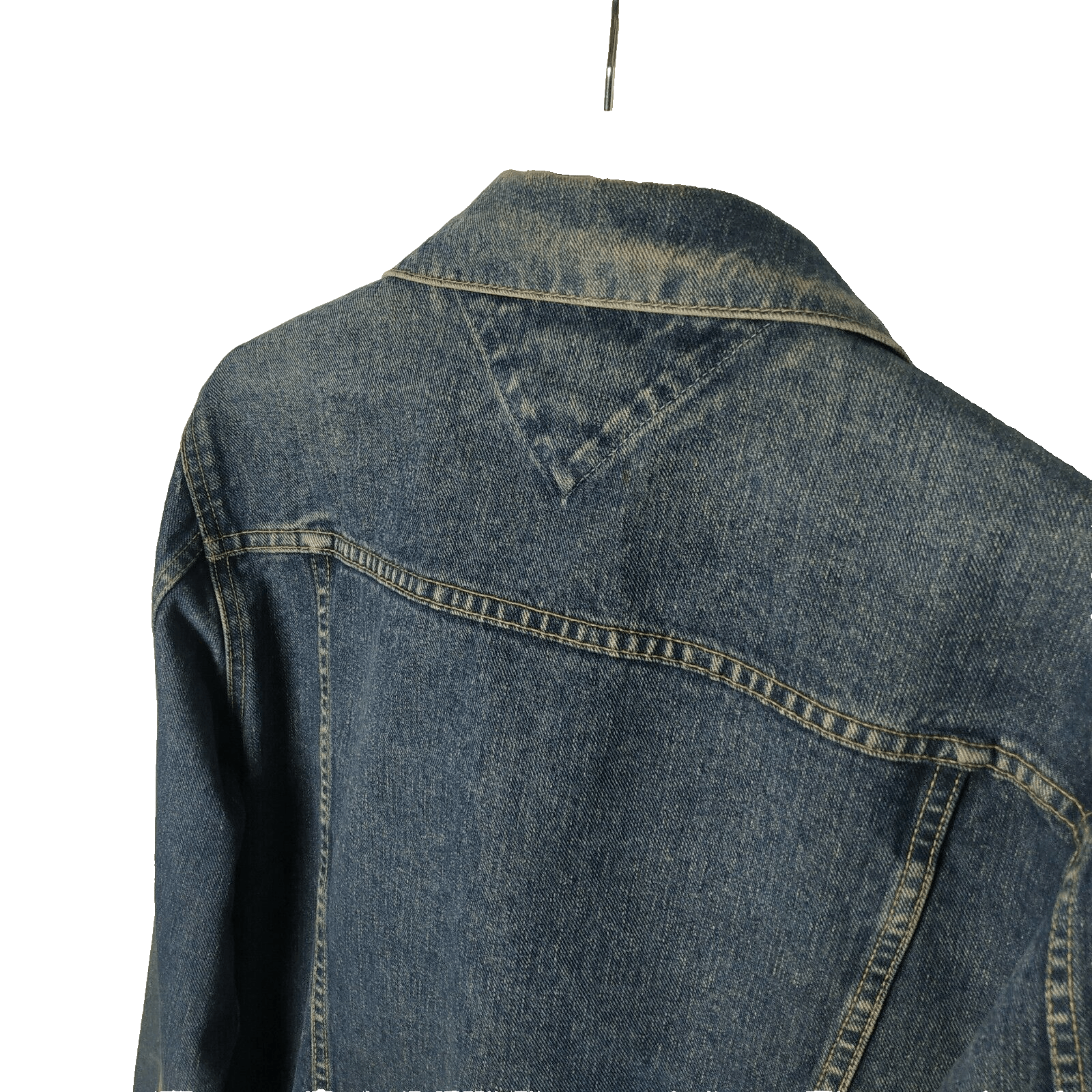 Tommy Hilfiger × Vintage Tommy Hilfiger Vtg Denim Jacket Size US L / EU 52-54 / 3 - 5 Thumbnail