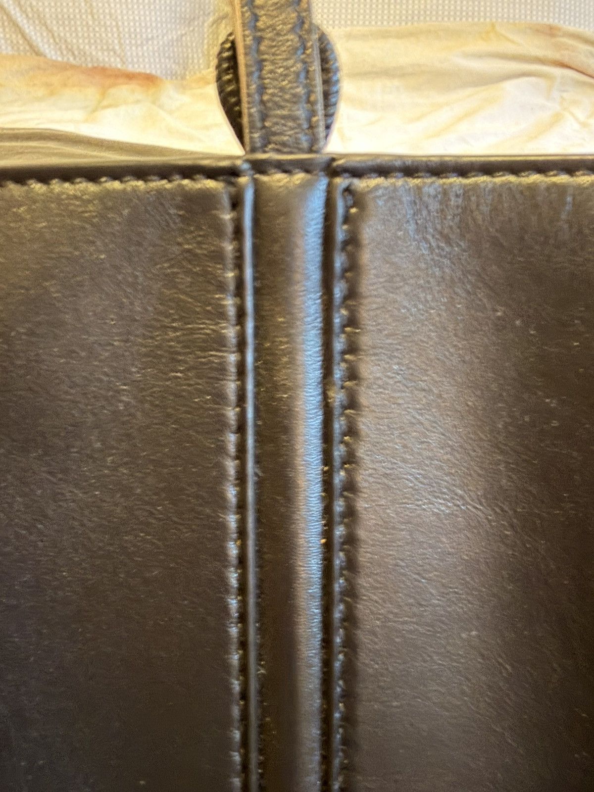 Jacquemus Jacquemus The Marino Leather Tote Size ONE SIZE - 11 Thumbnail