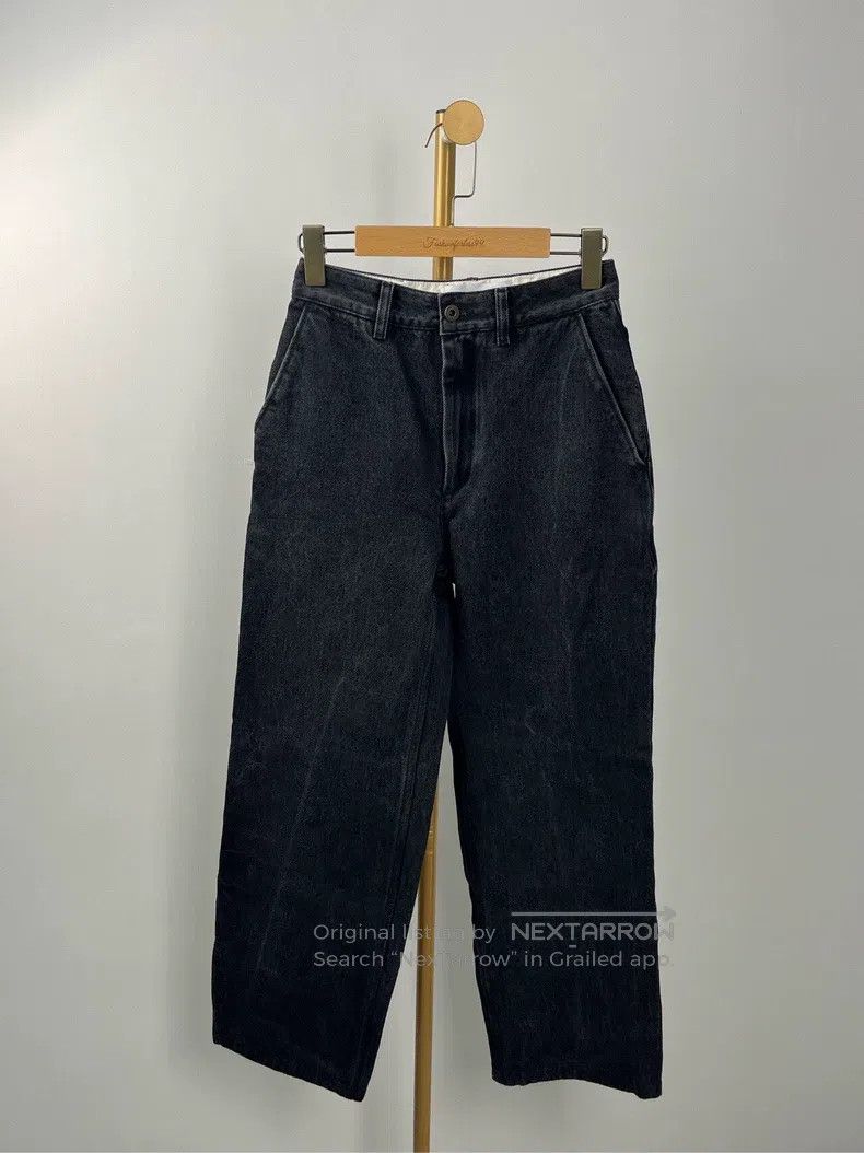 Other Loewe Black Patchwork Letter Logo Denim Long Pants Size 42" / US 20 - 1 Thumbnail