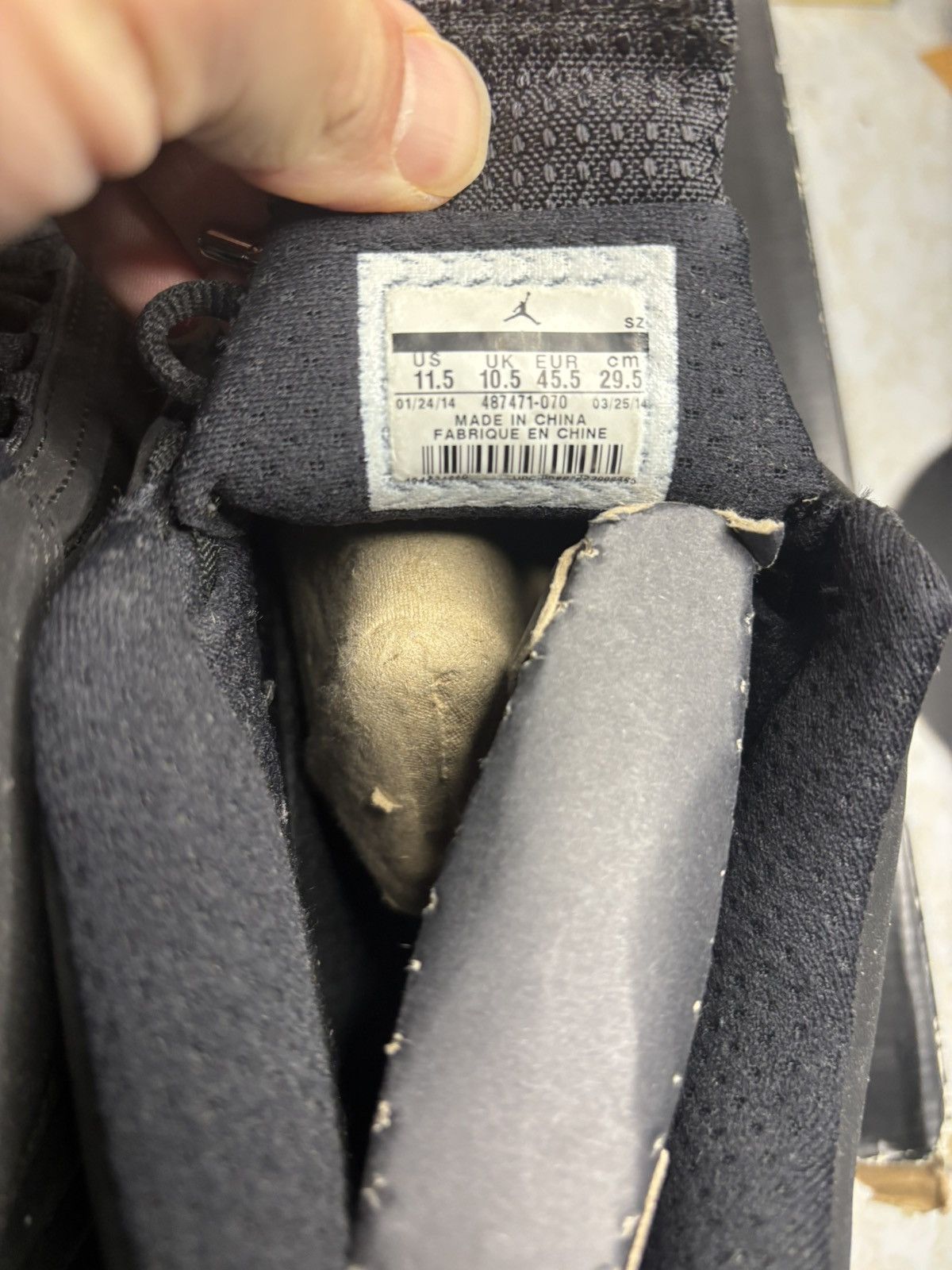 Jordan Brand Jordan Retro 14 ‘Thunder’ Size US 11.5 / EU 44-45 - 6 Thumbnail