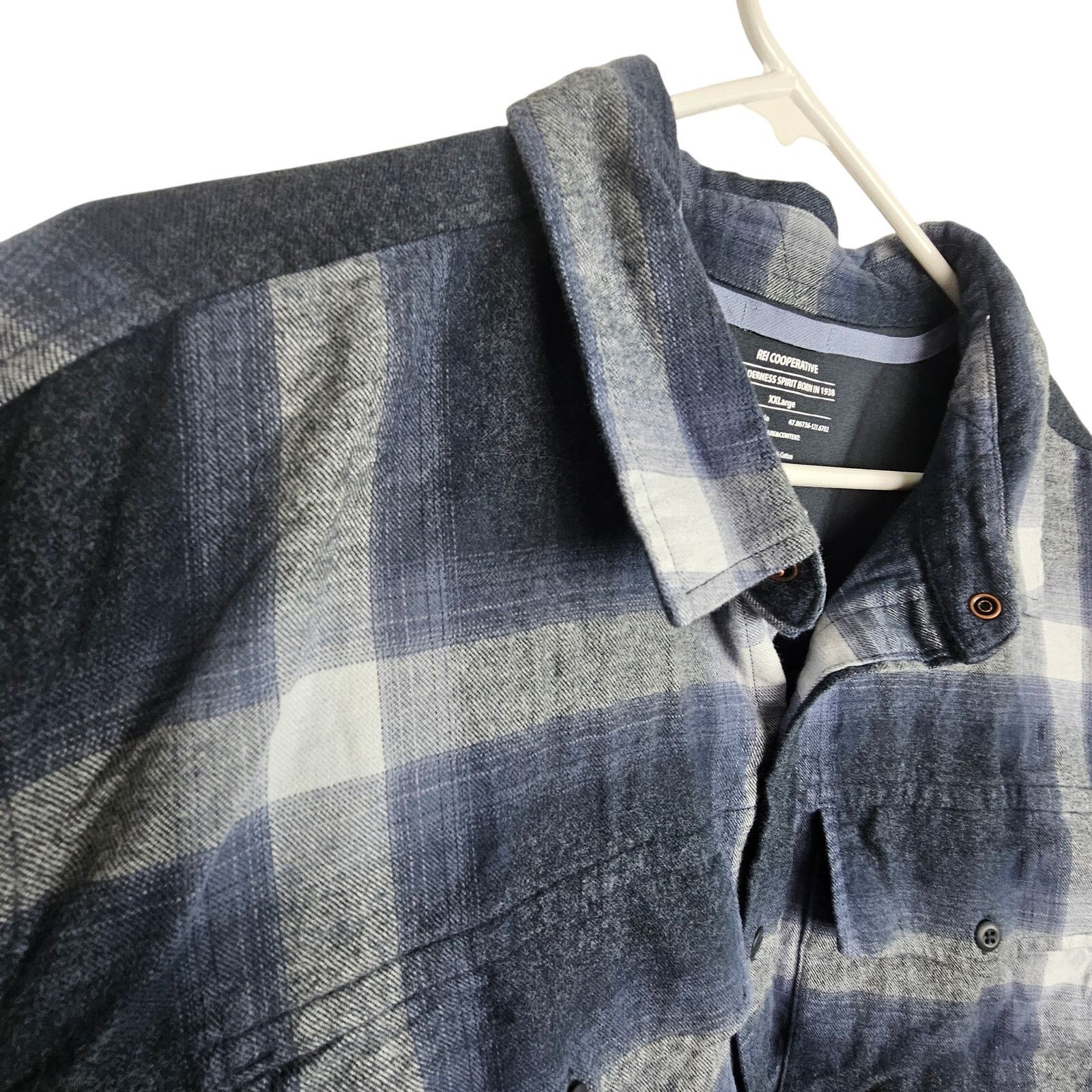 Rei REI Cooperative Men Plaid Flannel Shirt XXL Gorpcore Outdoor Size US XXL / EU 58 / 5 - 6 Thumbnail