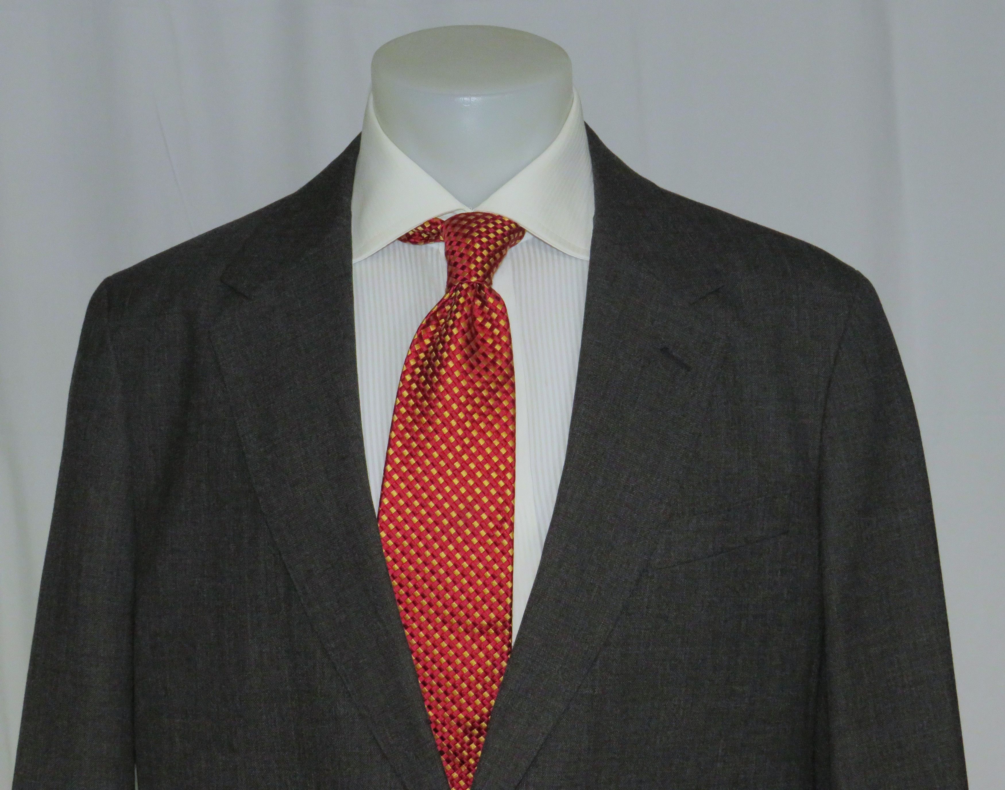 J.Crew Kenmare Halstead Gray Fresco Wool Two Button Suit 44R NWT Size 44R - 4 Thumbnail