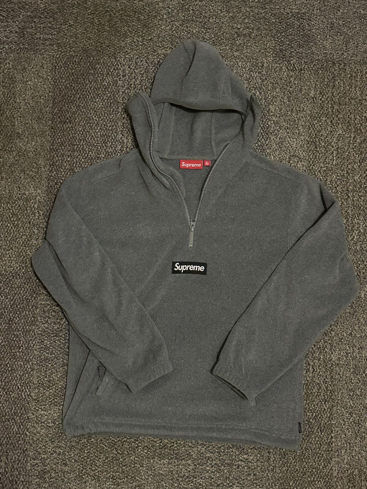 Polartec × Supreme Supreme polartec hooded sweatshirt | Grailed