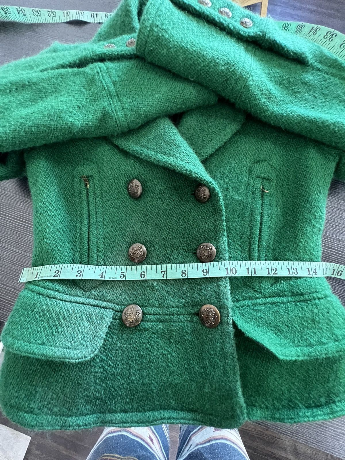 Beauty Beast × Japanese Brand × Vintage ⚡️ VINTAGE MORE THAN WORDS CROP TWEED JACKET - M Size M / US 6-8 / IT 42-44 - 5 Thumbnail