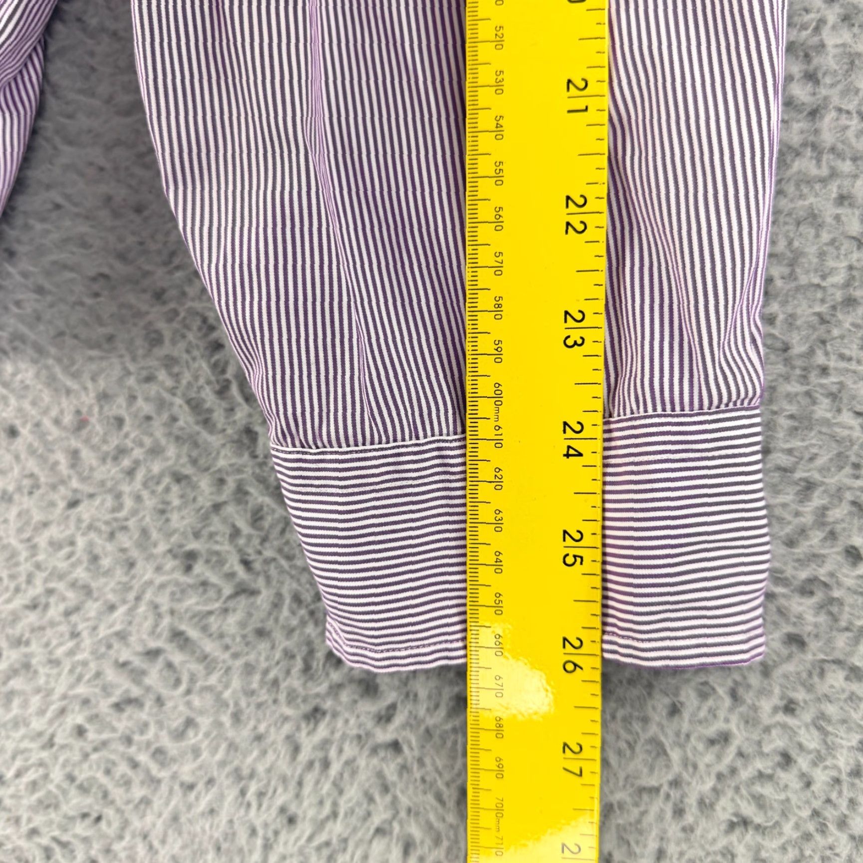 Ralph Lauren Ralph Lauren Button-Down Shirt Mens XXL Purple Stripe Long Sleeve Classic Size US XXL / EU 58 / 5 - 7 Thumbnail