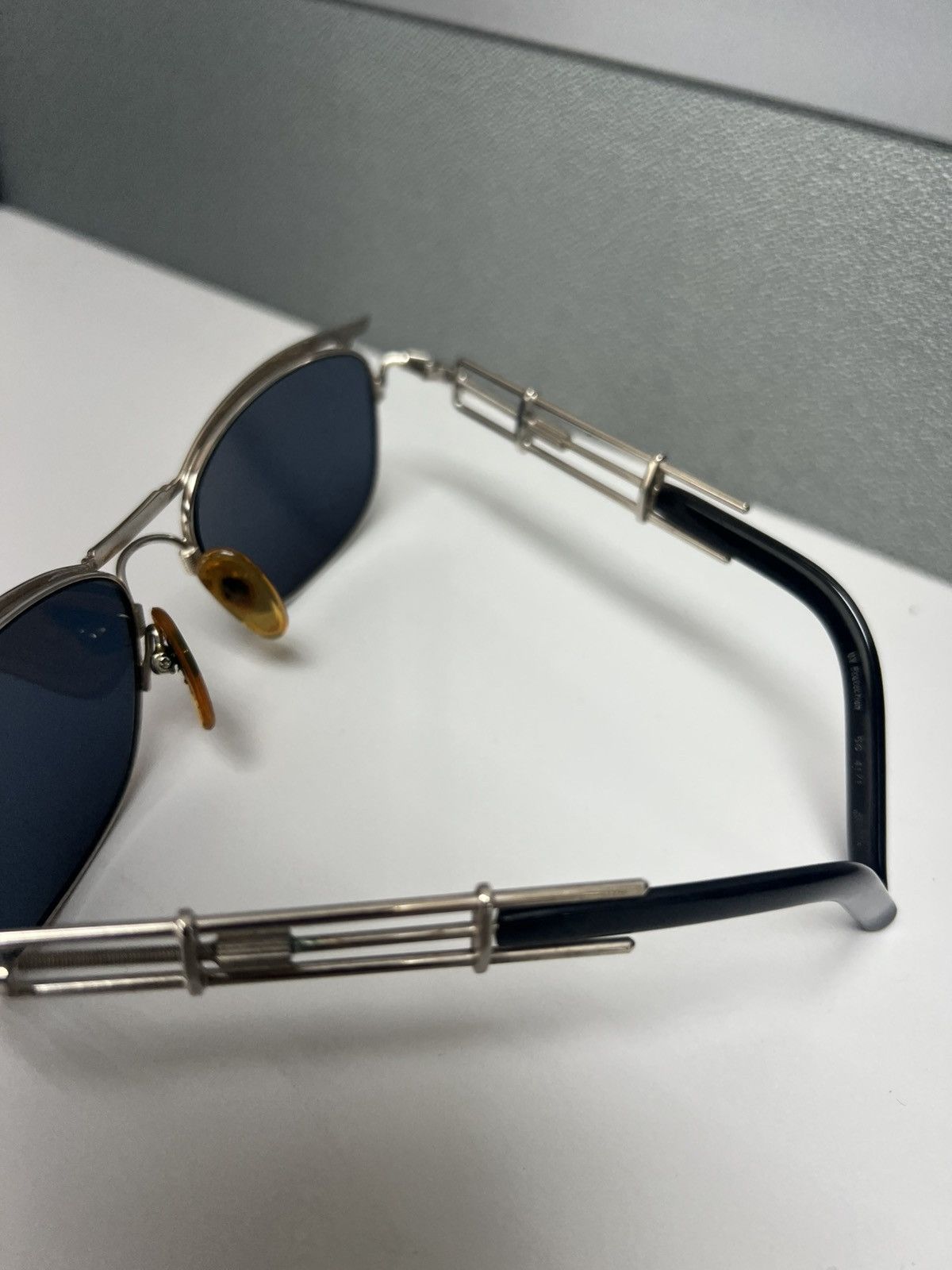 Jean Paul Gaultier Vintage 80s Jean Paul Gaultier 56-4171 Steampunk Sunglasses Size ONE SIZE - 6 Thumbnail
