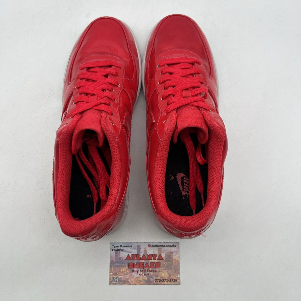 Nike Air Force 1 siren red Size US 9.5 / EU 42-43 - 6 Thumbnail