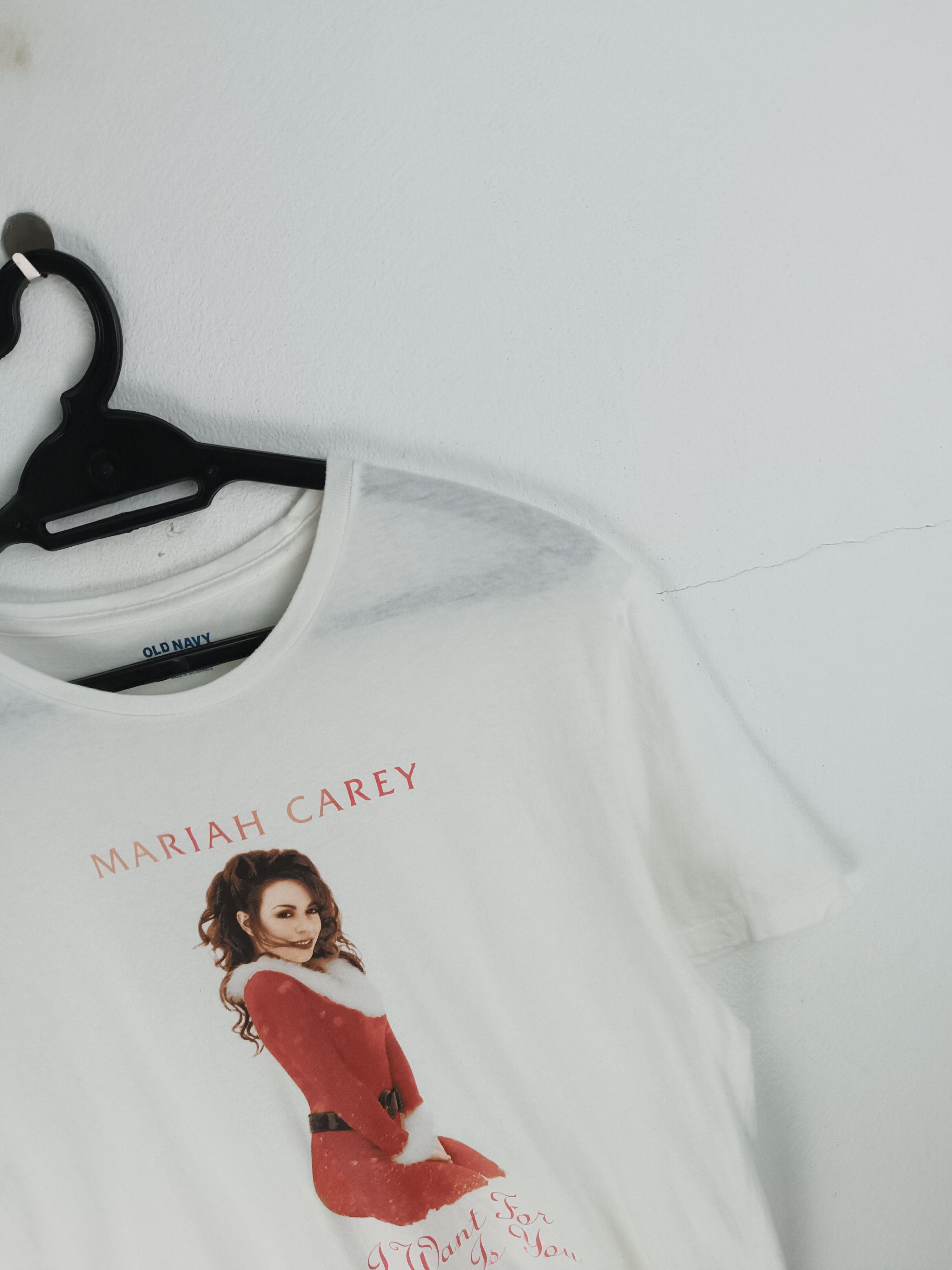 Vintage VINTAGE MARIAH CAREY ALL I WANT FOR CHRISTMAS HOLIDAY TEE Size US M / EU 48-50 / 2 - 7 Thumbnail