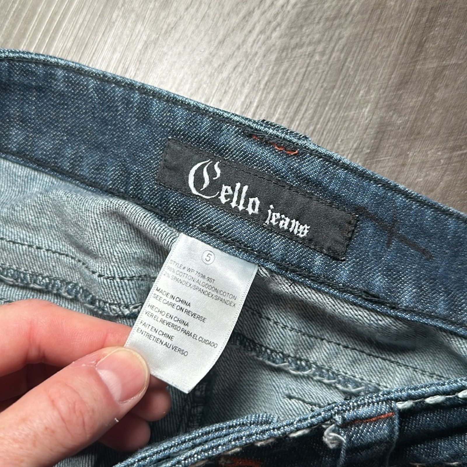 Other Cello Jeans Boot Cut Jeans - 5 Size 29" - 7 Thumbnail