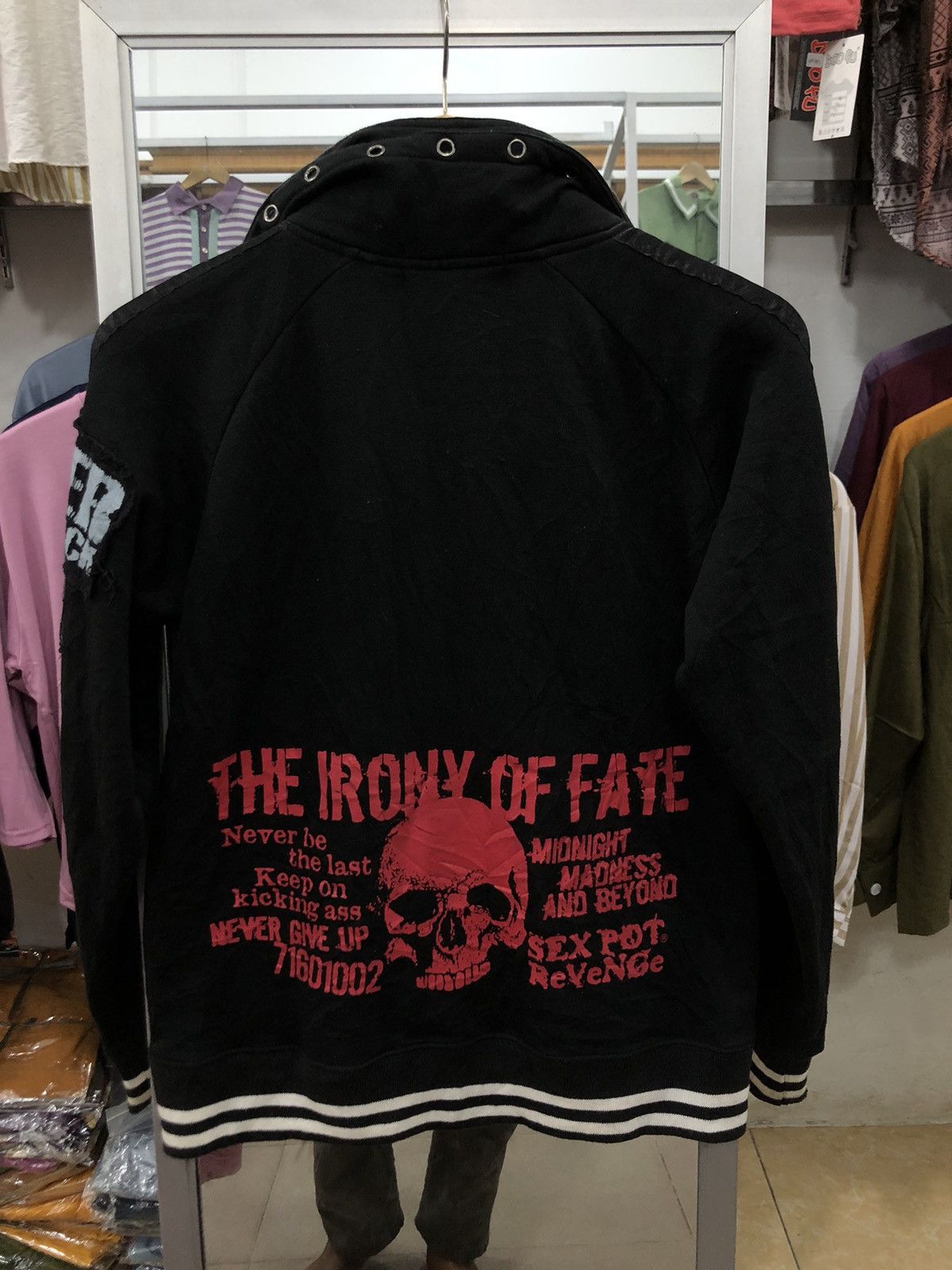 Sex Pot ReVeNGe SexPot Revenge Eyelet Gothic Jacket Size US M / EU 48-50 / 2 - 5 Thumbnail