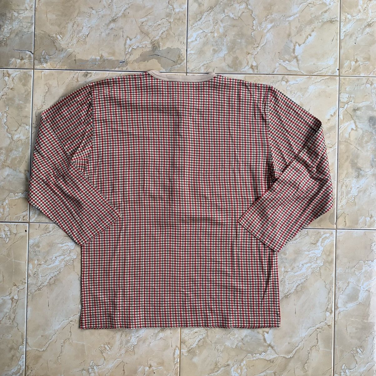 Burberry burberry long sleeve buttoned top / henley - style shirt Size US M / EU 48-50 / 2 - 9 Thumbnail