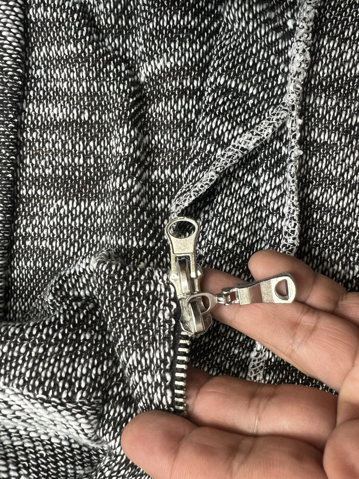 In The Attic In The Attic Japan Marled Knit Full-Zip Jacket Size US M / EU 48-50 / 2 - 6 Thumbnail