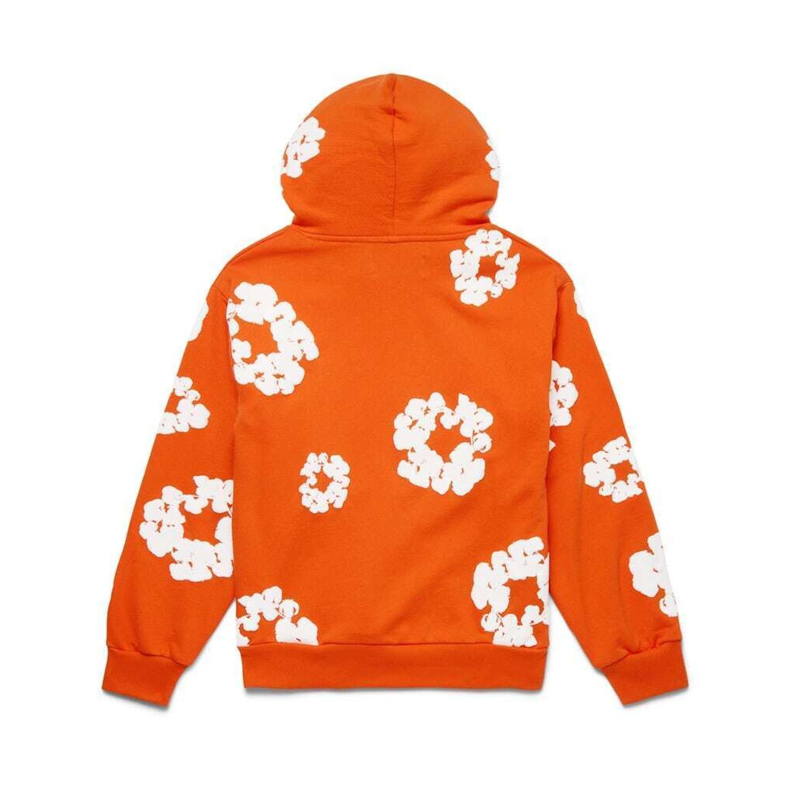 DENIM TEARS Denim Tears The Cotton Wreath Sweatshirt Orange Medium FW23 Size US M / EU 48-50 / 2 - 6 Thumbnail
