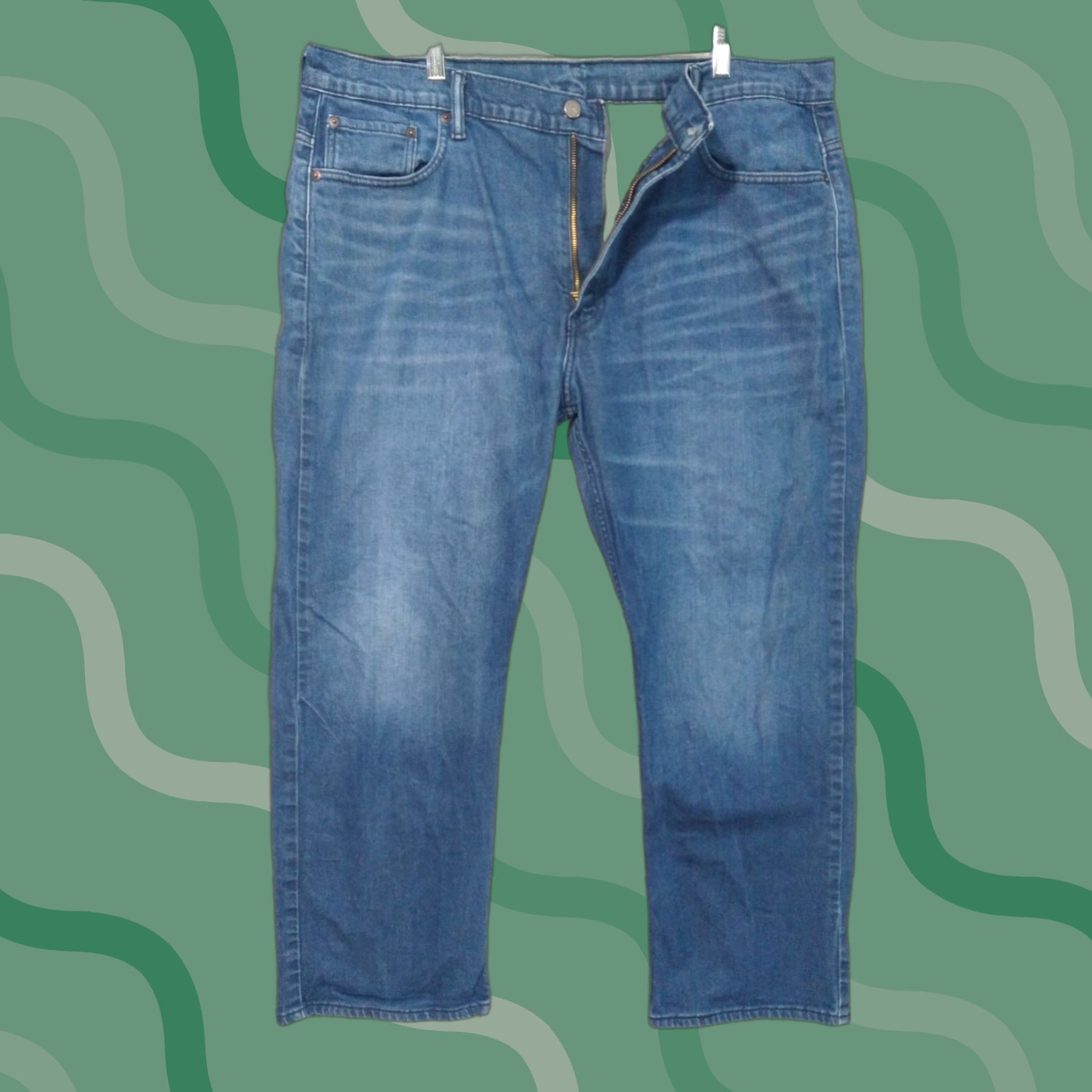 Levi's Levis 569 Jeans Men 40x30 Blue Denim Relaxed Straight Levi's 569 Jeans Men 40x30 Blue Denim Relaxed Straight Leg Size US 40 / EU 56 - 1 Thumbnail