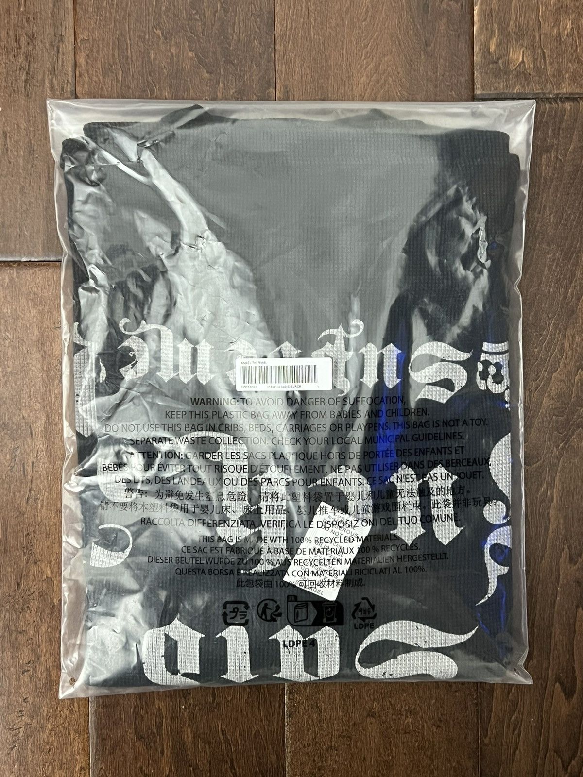 Supreme Supreme FW25 Angel Thermal L/S Top Black Size Large New Size US S / EU 44-46 / 1 - 3 Thumbnail