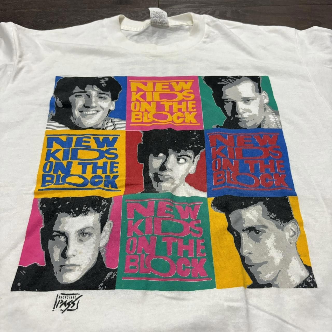 Designer Vintage New Kids On The Block T Shirt 1990 XL 1990 Size US XL / EU 56 / 4 - 1 Thumbnail