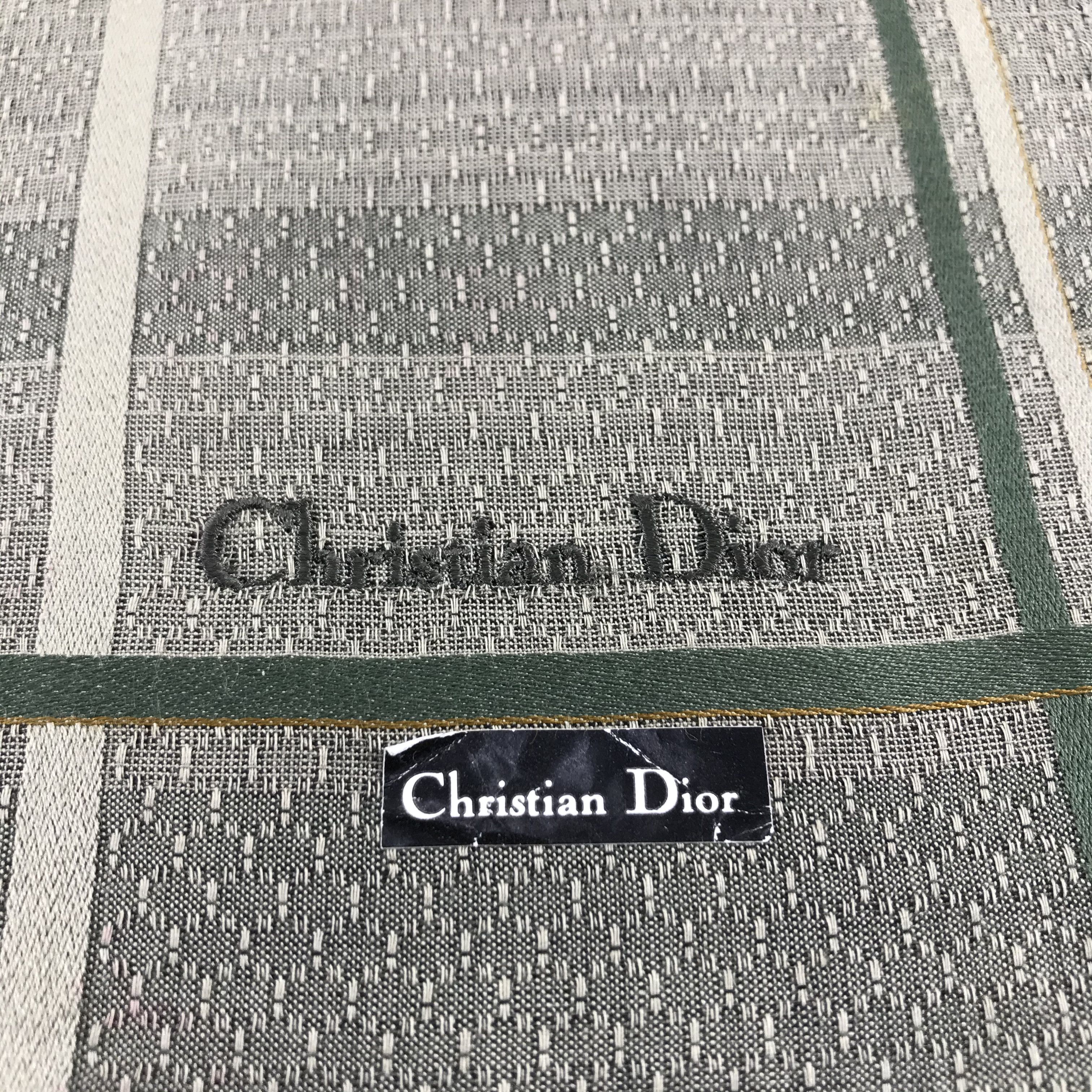 Christian Dior Monsieur Christian Dior Handkerchief Neckerchief Bandana H440 Size ONE SIZE - 4 Thumbnail